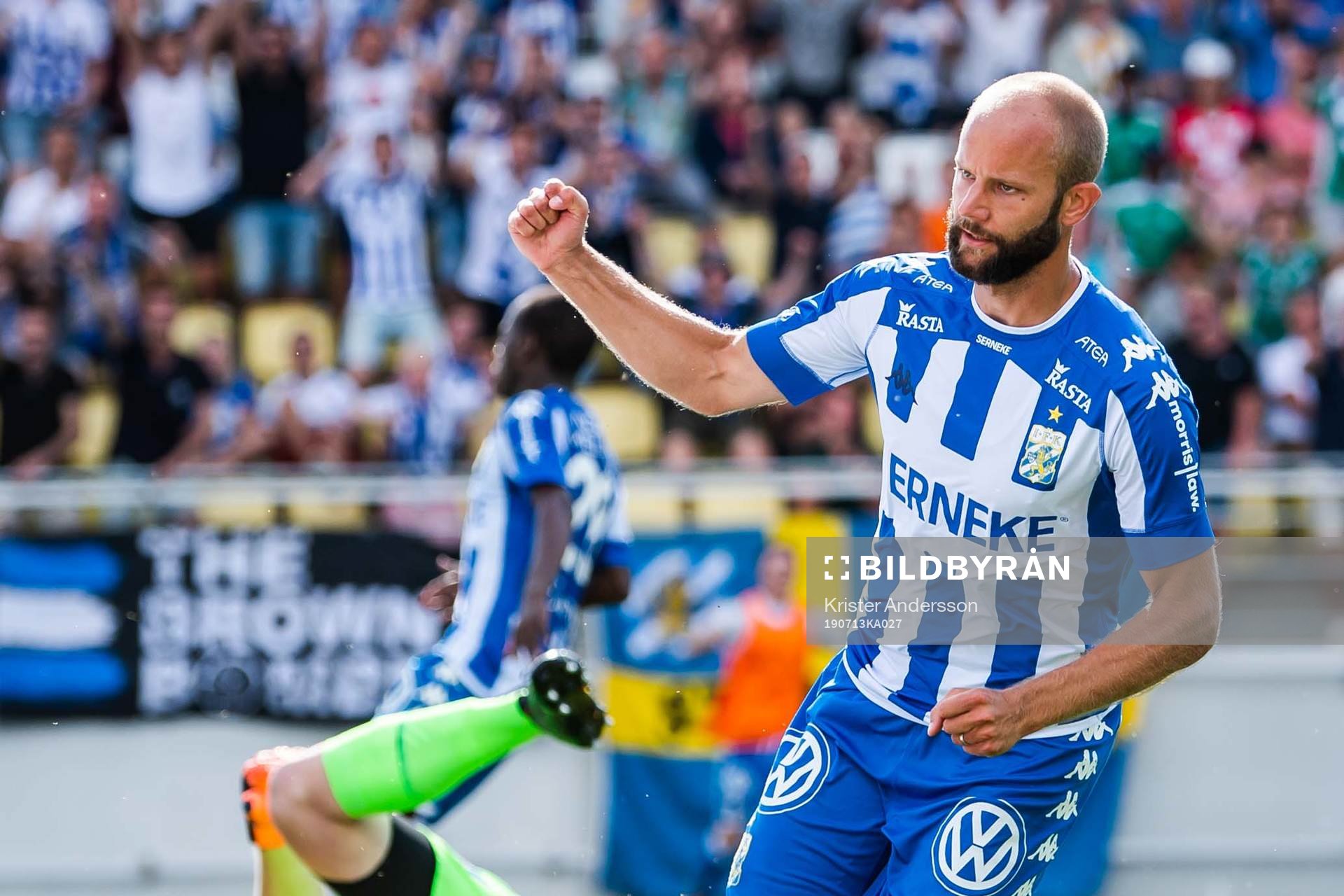 IFK Göteborgs Robin Söder jublar