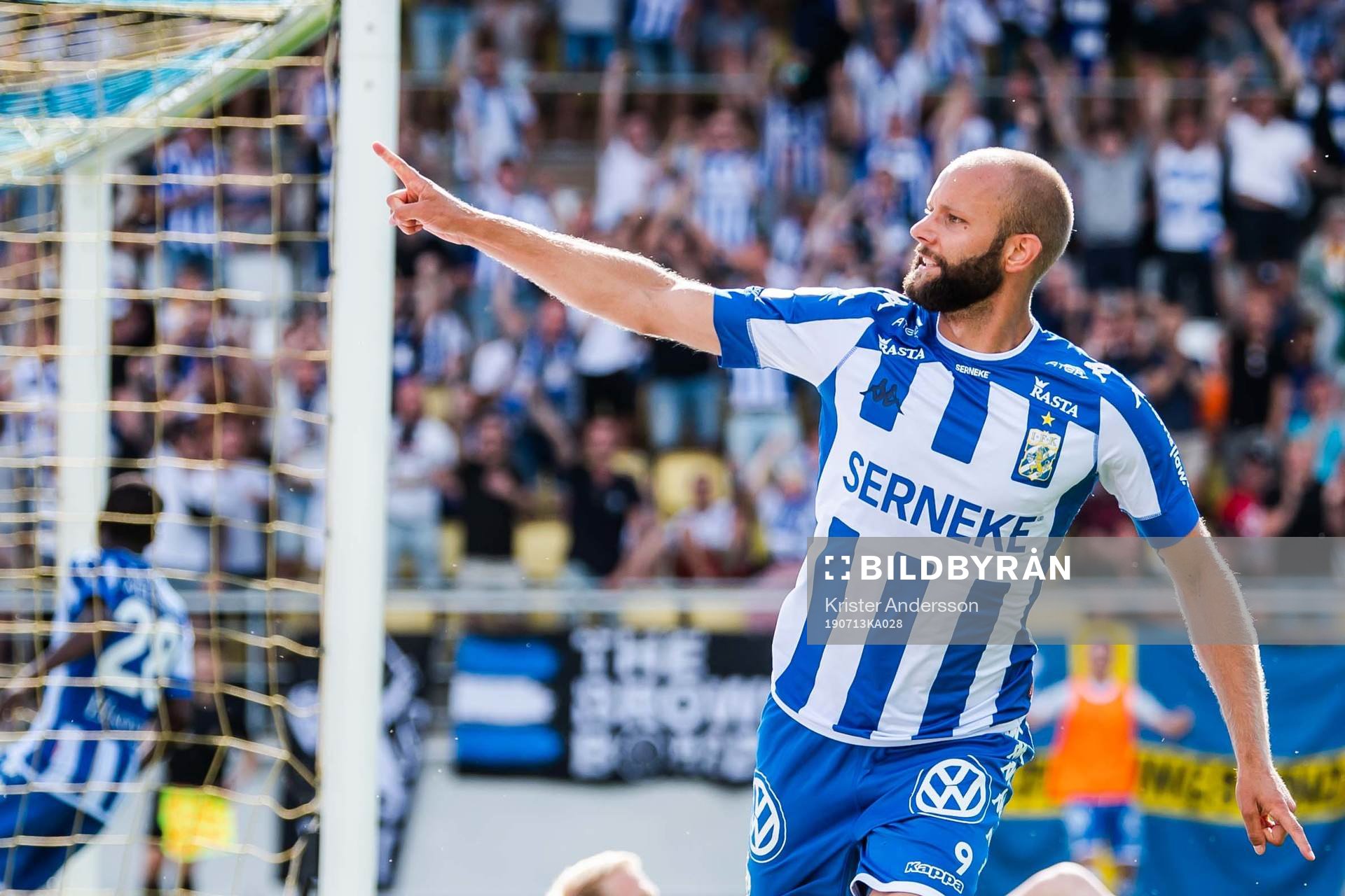IFK Göteborgs Robin Söder jublar