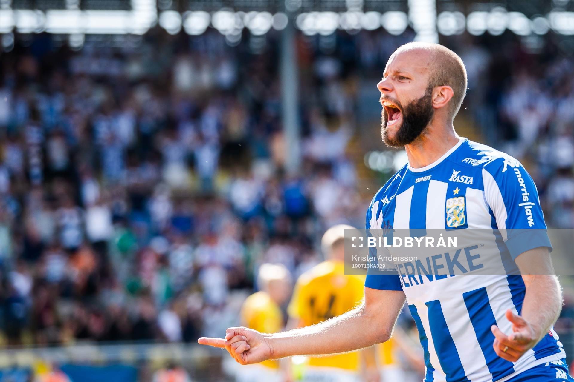 IFK Göteborgs Robin Söder jublar