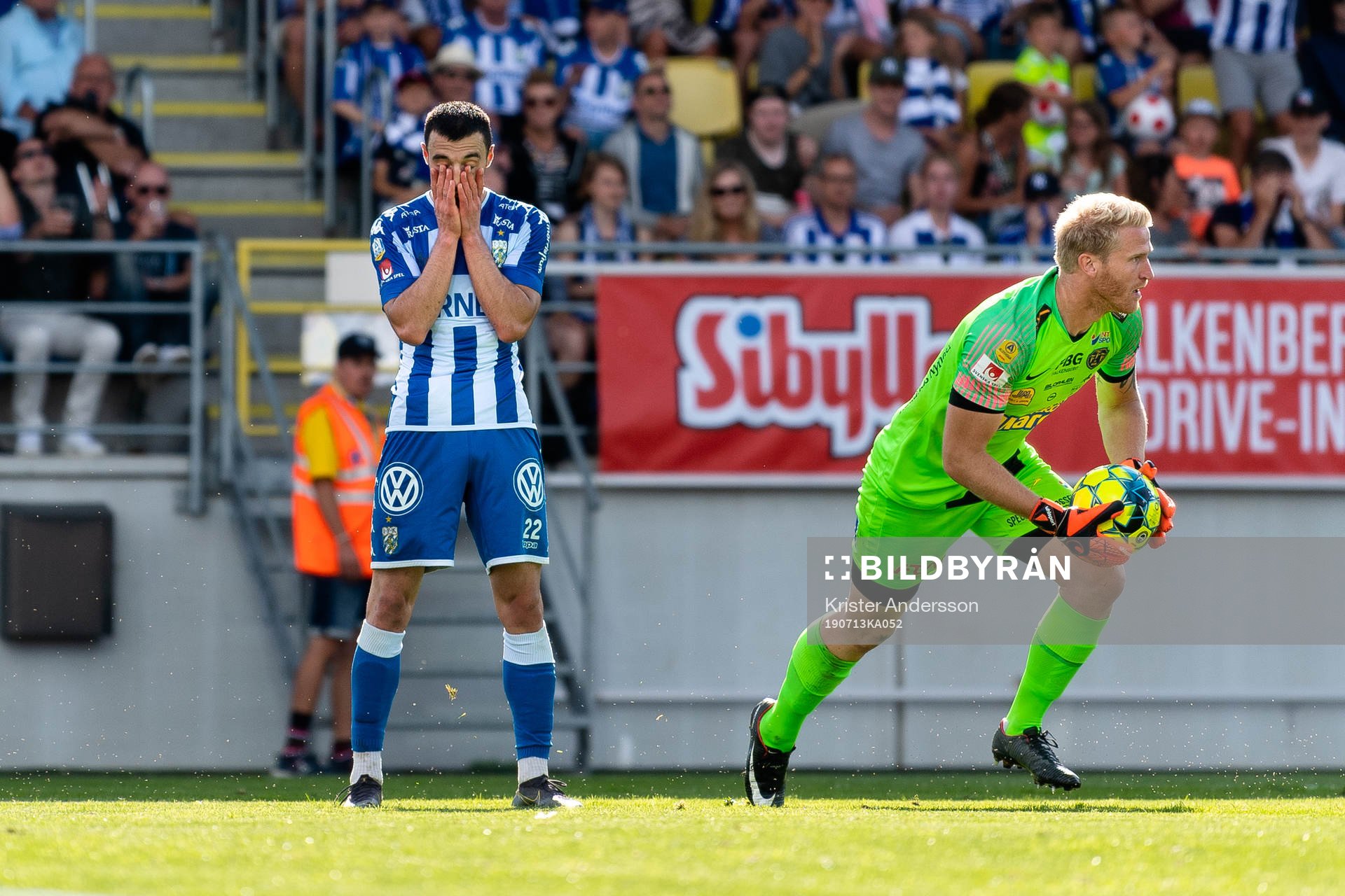 IFK Göteborgs Giorgi Kharaishvili deppar