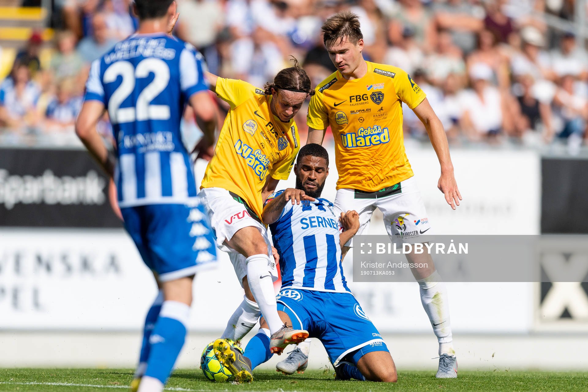 IFK Göteborgs Kristopher Da Graca och Falkenbergs Robin