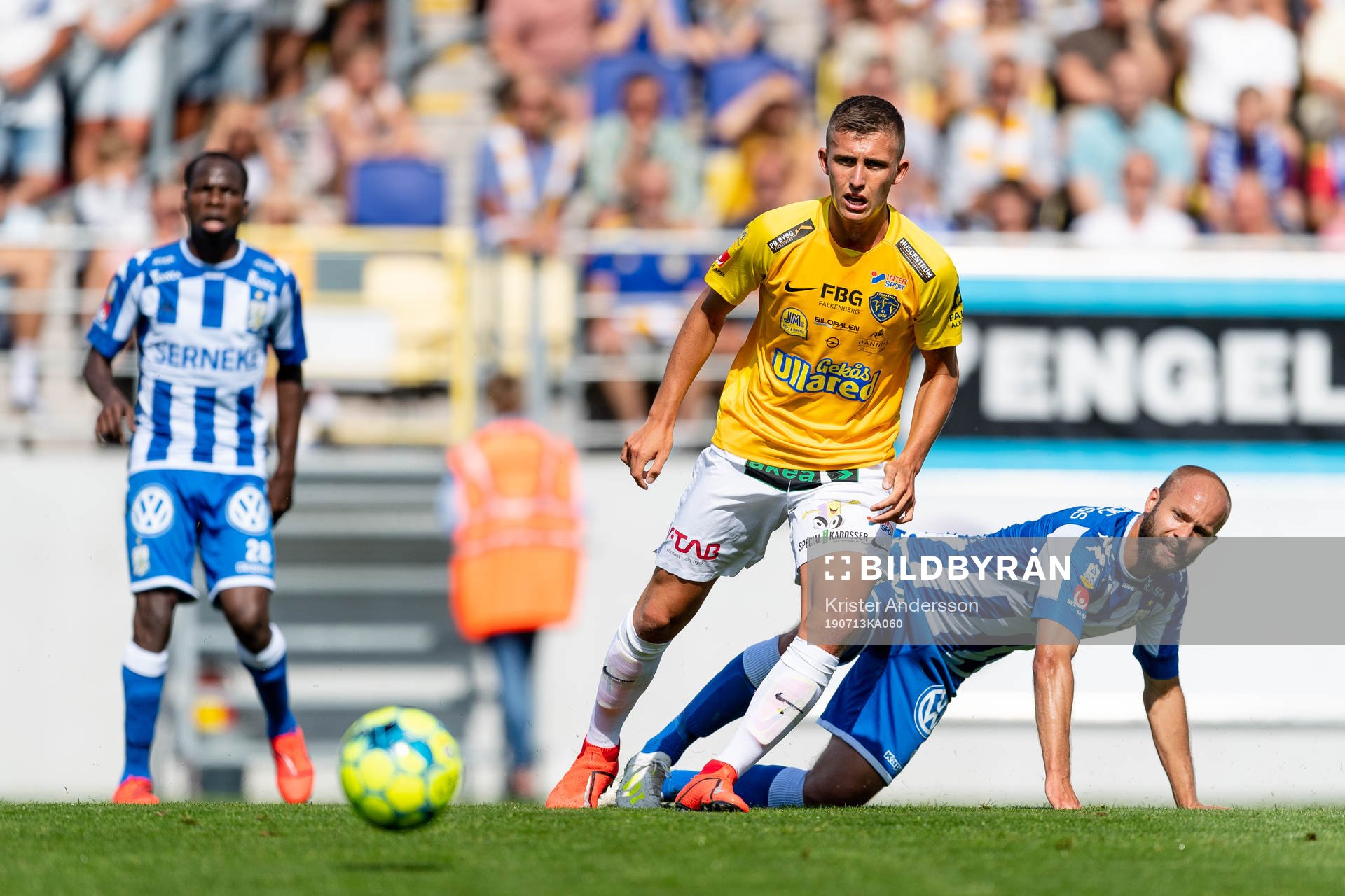 Falkenbergs John Björkengren och IFK Göteborgs Robin