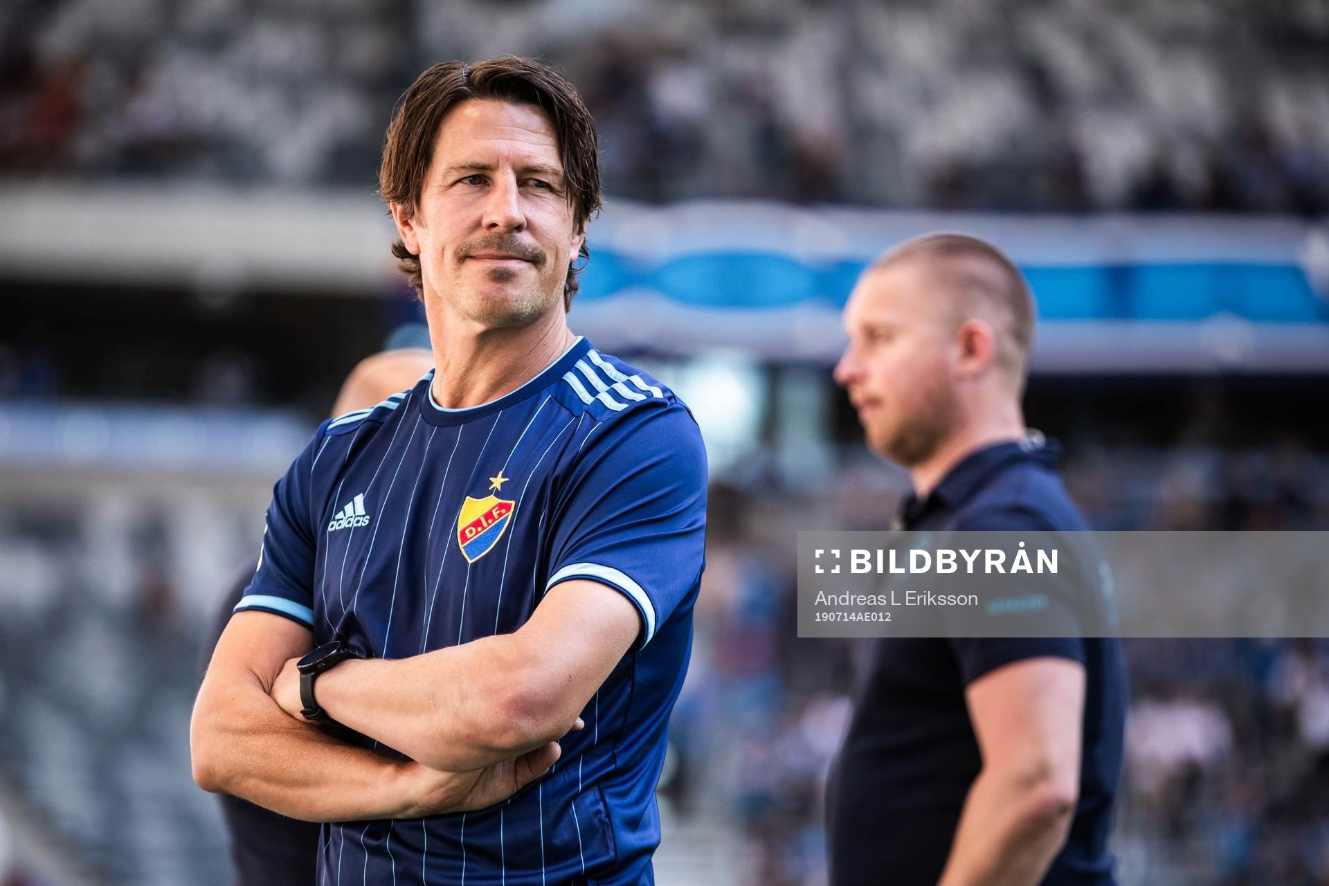 Djurgårdens tränare Thomas Lagerlöf