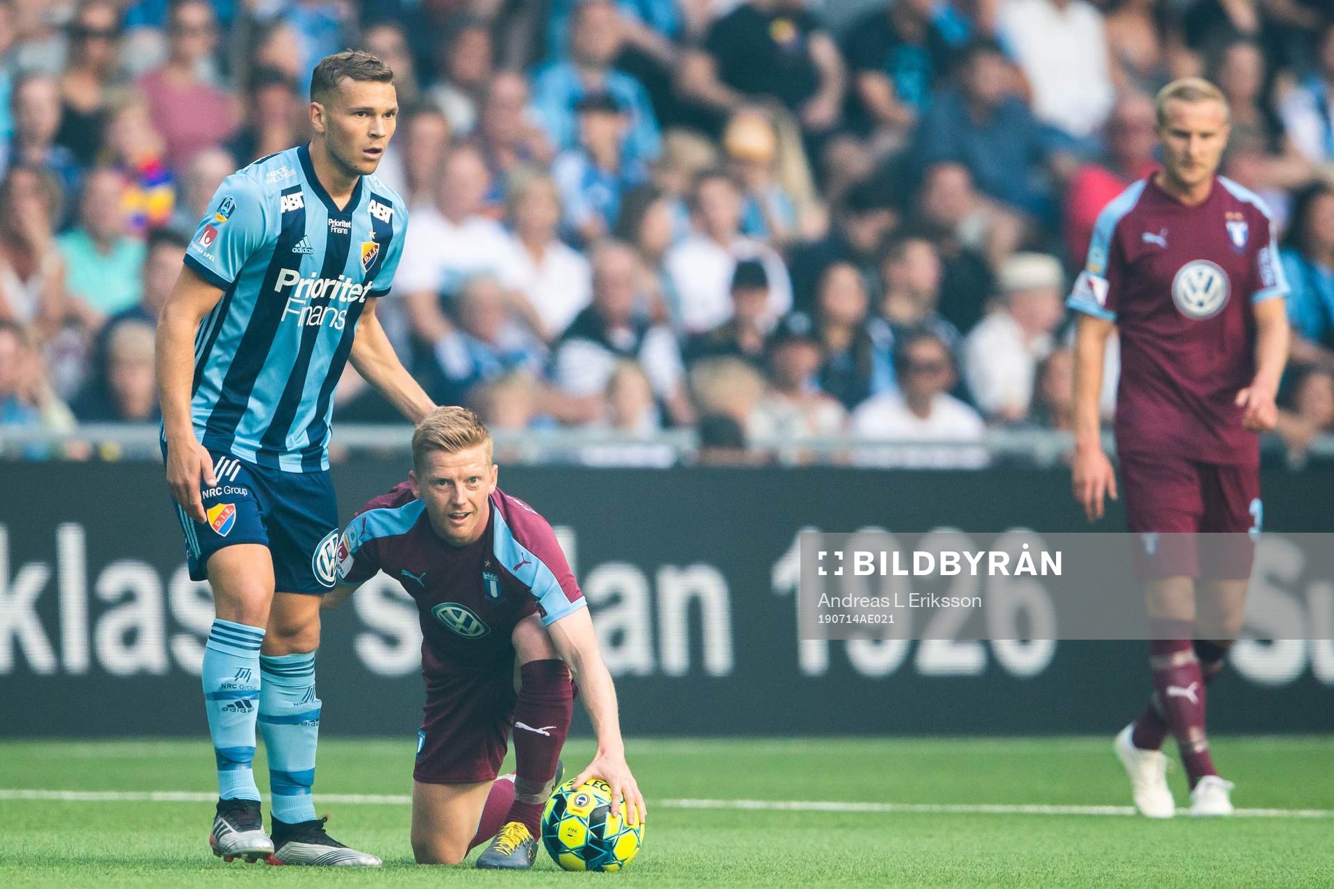 Djurgårdens Jesper Karlström och Malmö FFs Anders