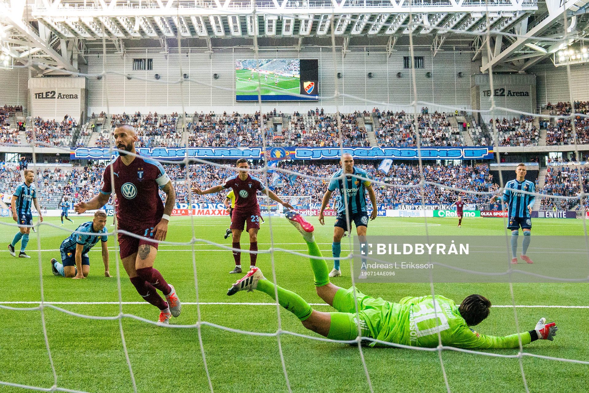 Malmö FFs Guillermo Molins jublar