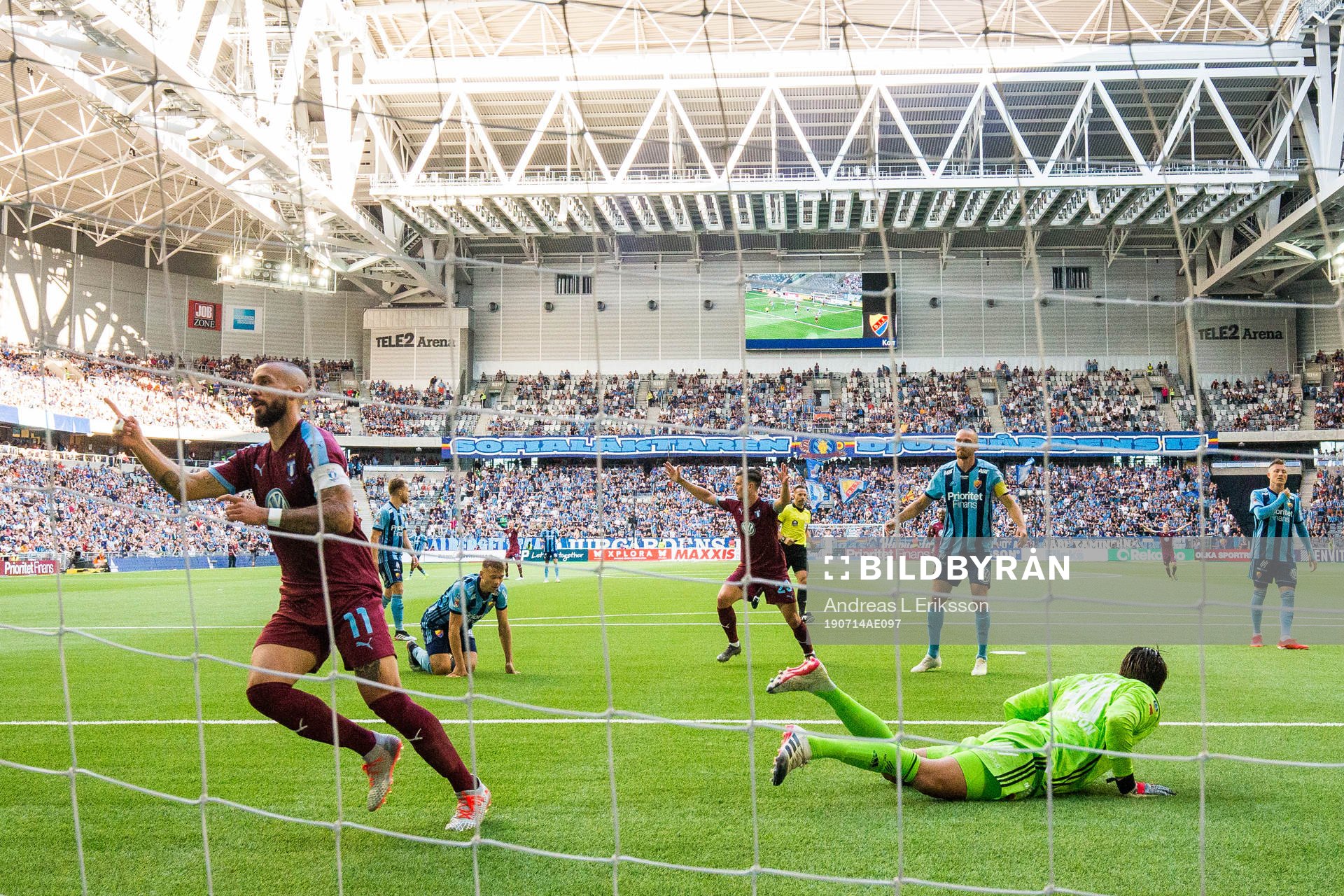 Malmö FFs Guillermo Molins jublar