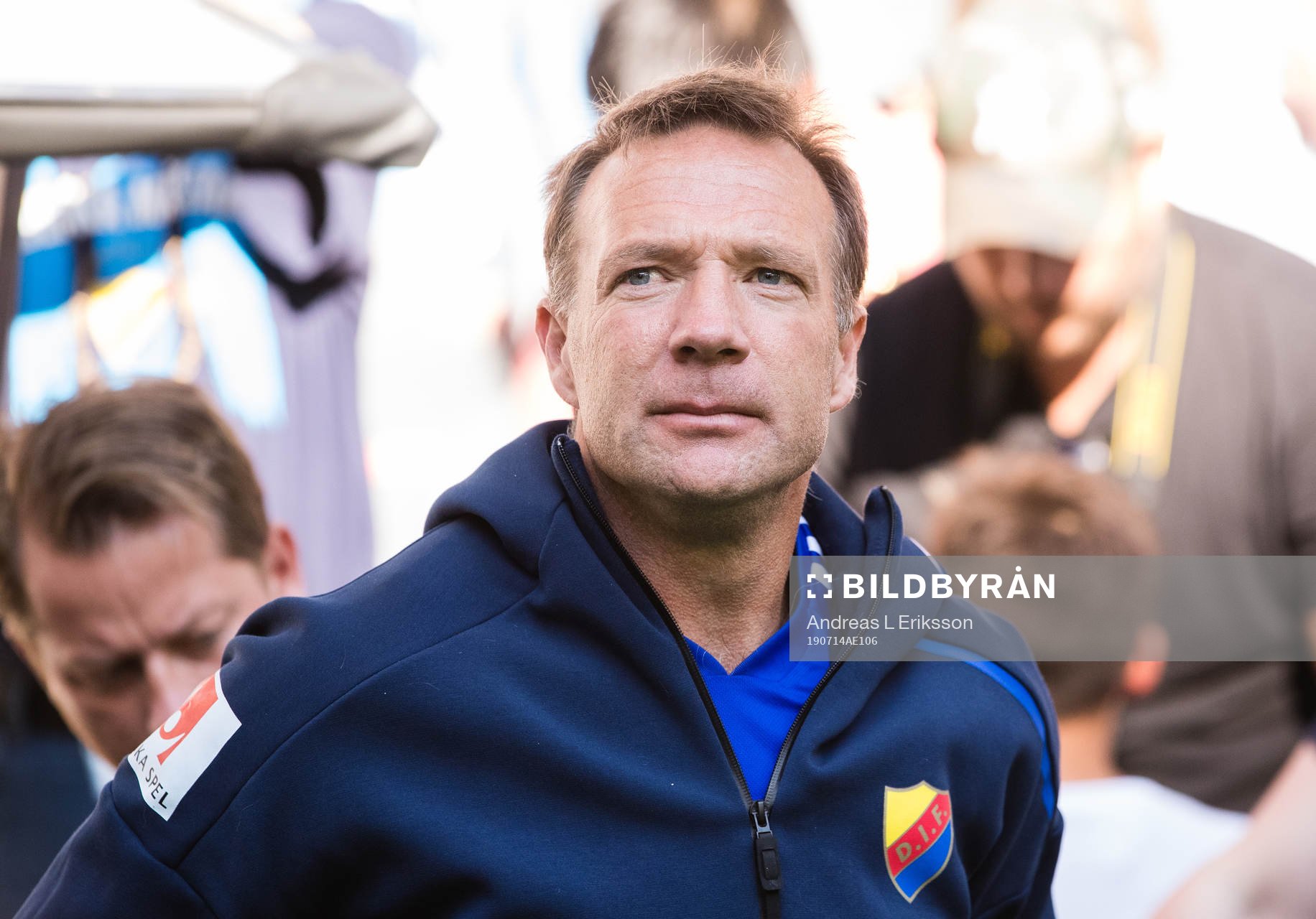 Djurgårdens tränare Kim Bergstrand