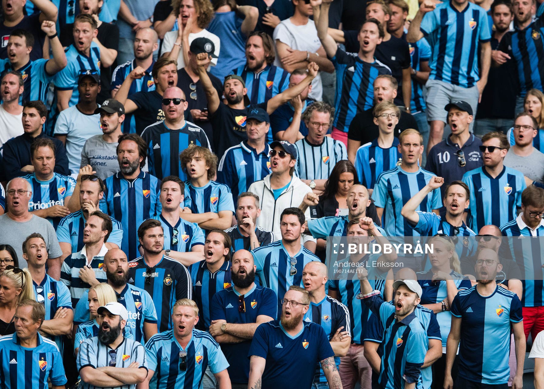 Djurgårdens supportrar