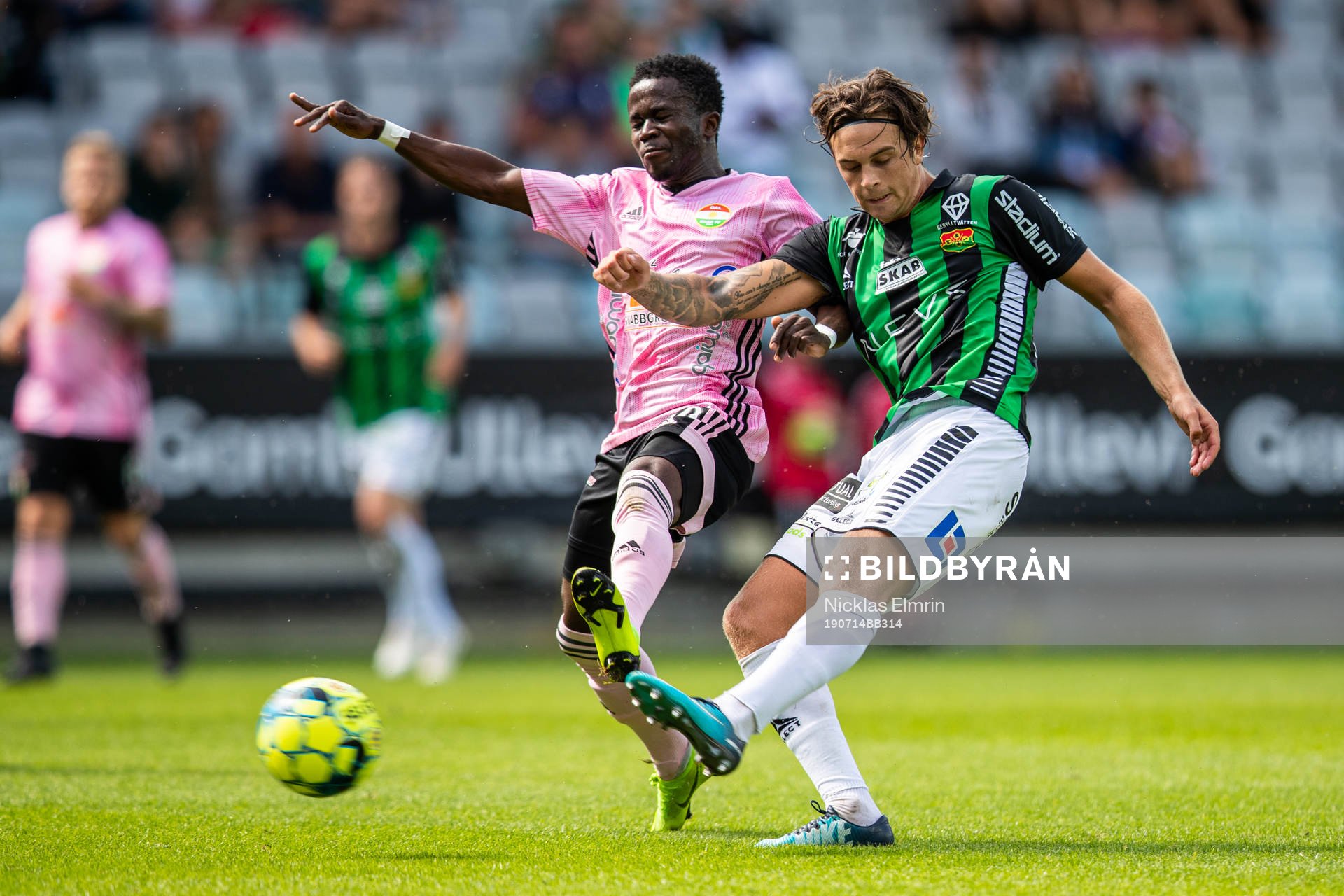 GAIS Rasmus Rosenqvist mot Dalkurds Frank Arhin