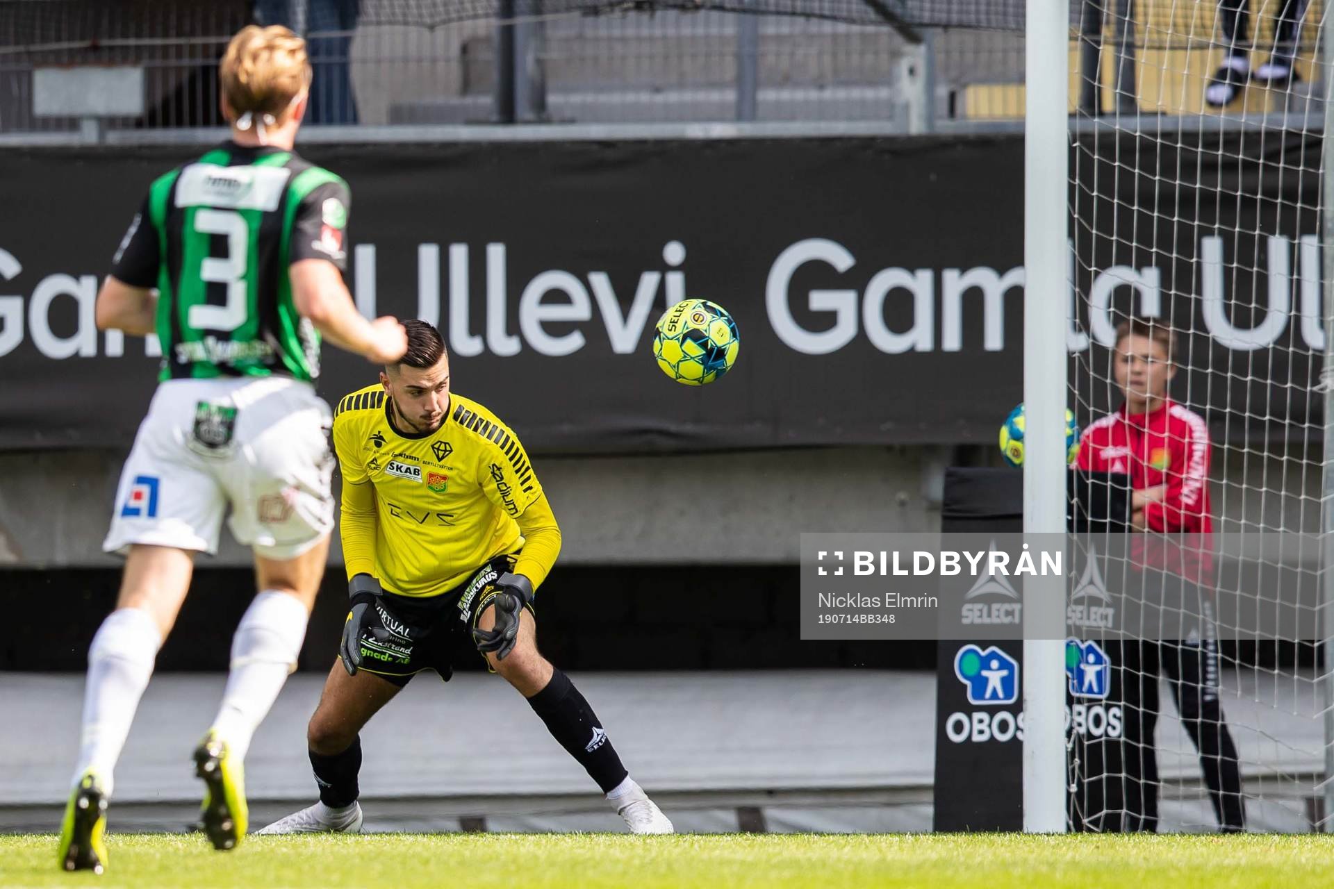 GAIS målvakt Marko Johansson släpper in 1-3