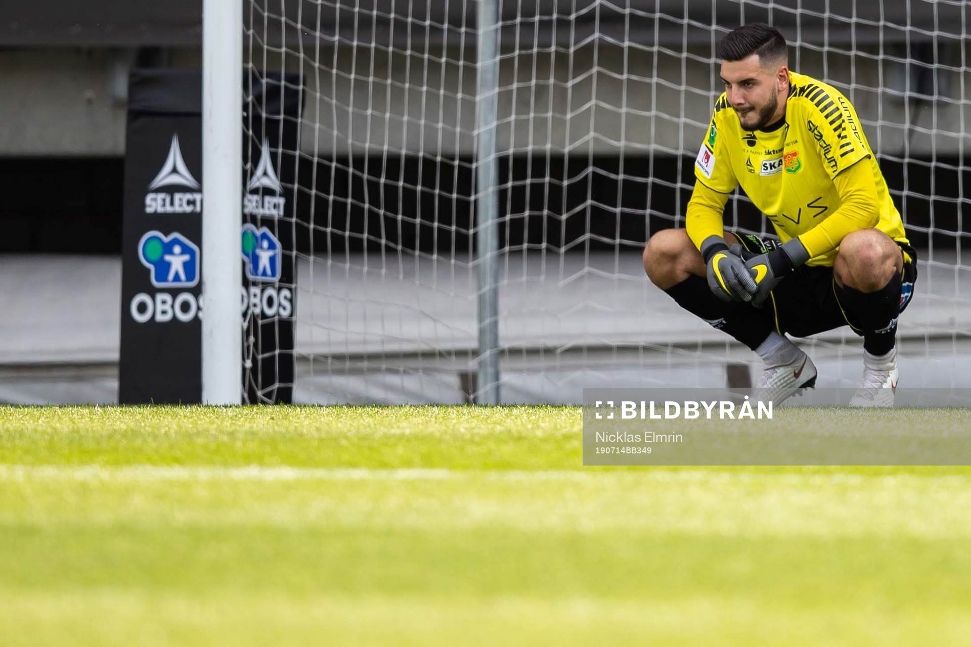 GAIS målvakt Marko Johansson släpper in 1-3