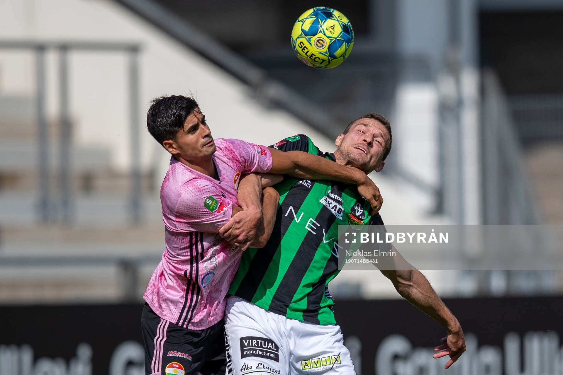 GAIS Nikola Asceric mot Dalkurds Dillan Ismail