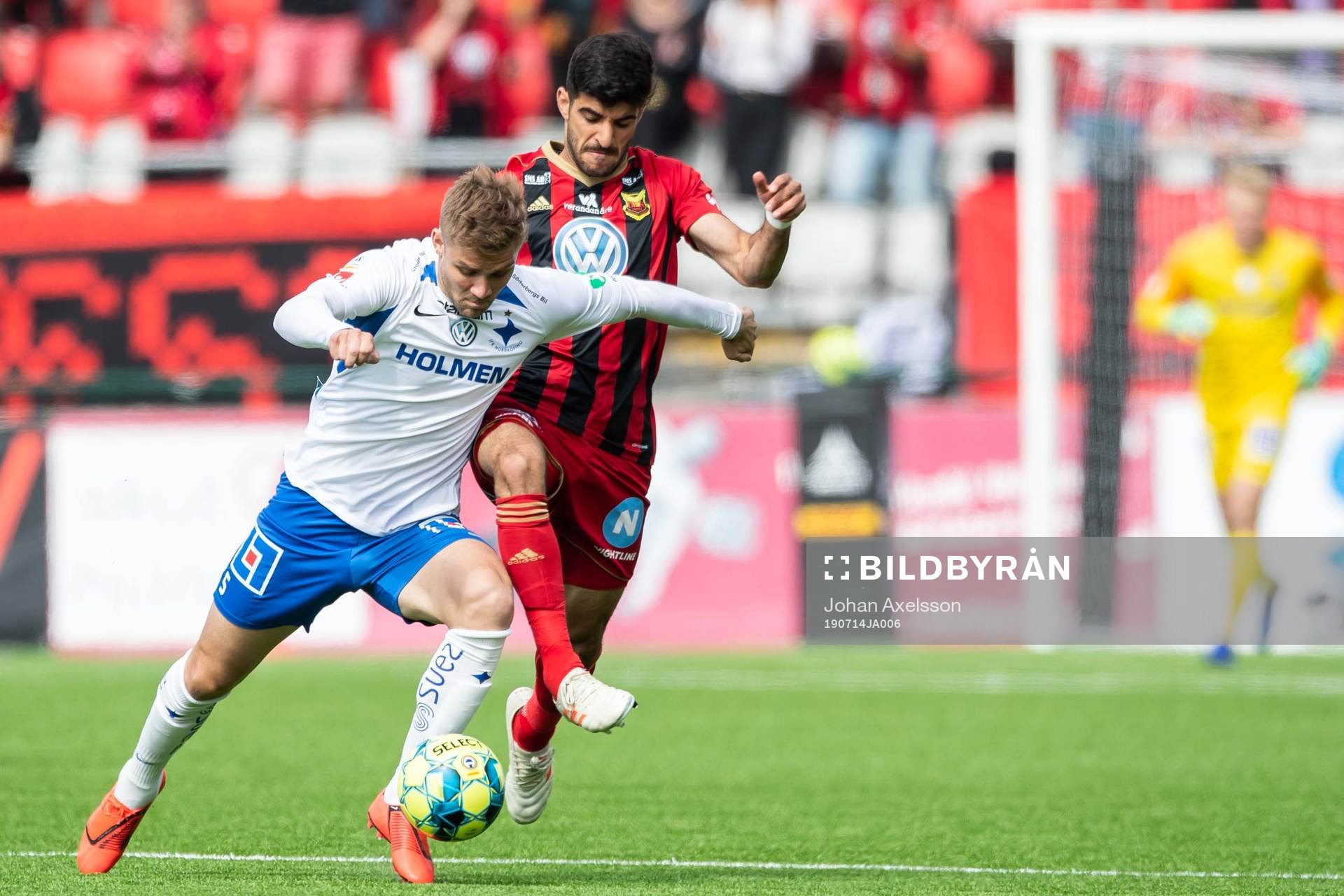 IFK Norrköpings Christoffer Nyman och Östersunds Rewan