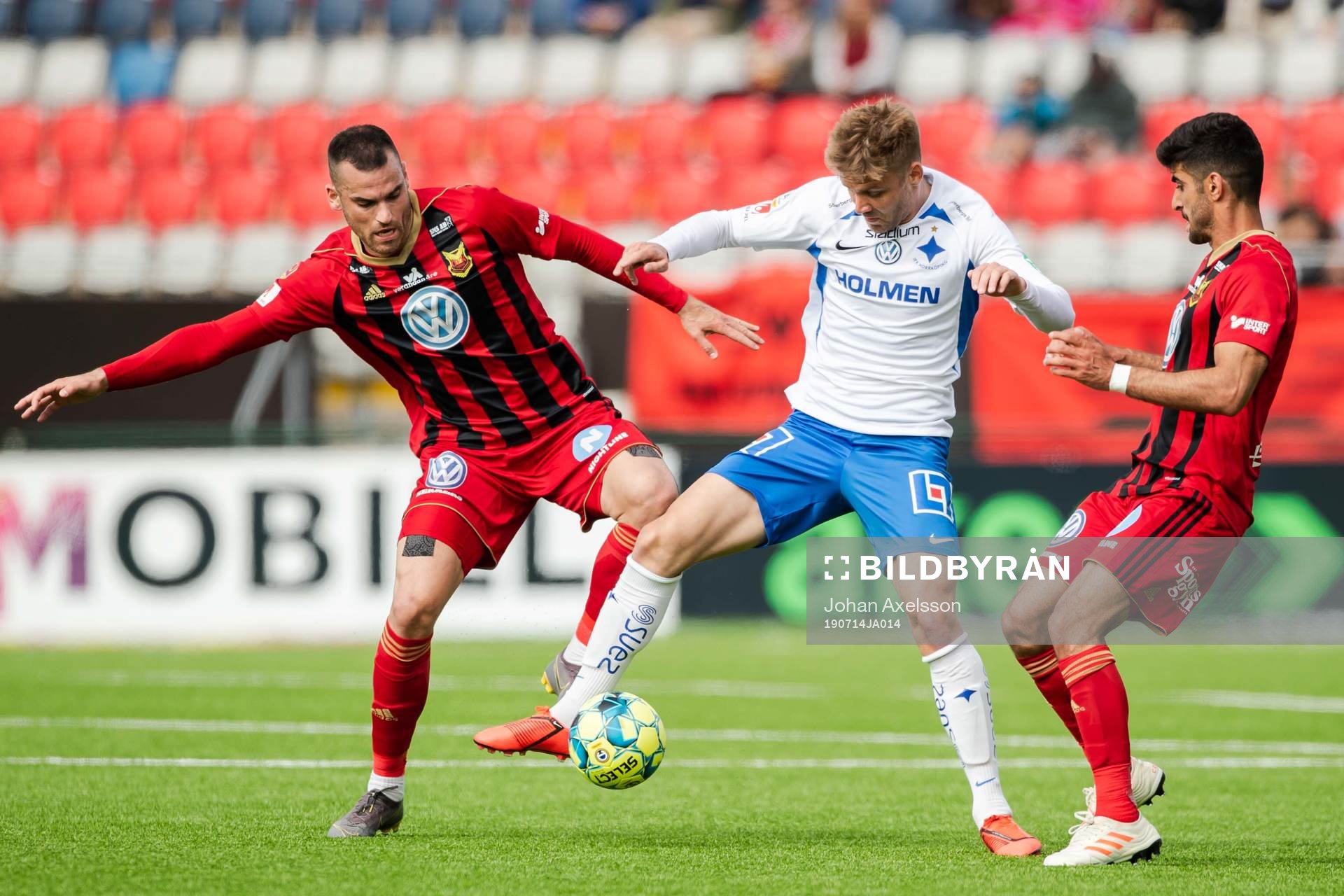 Östersunds Dino Islamovic och Rewan Amin