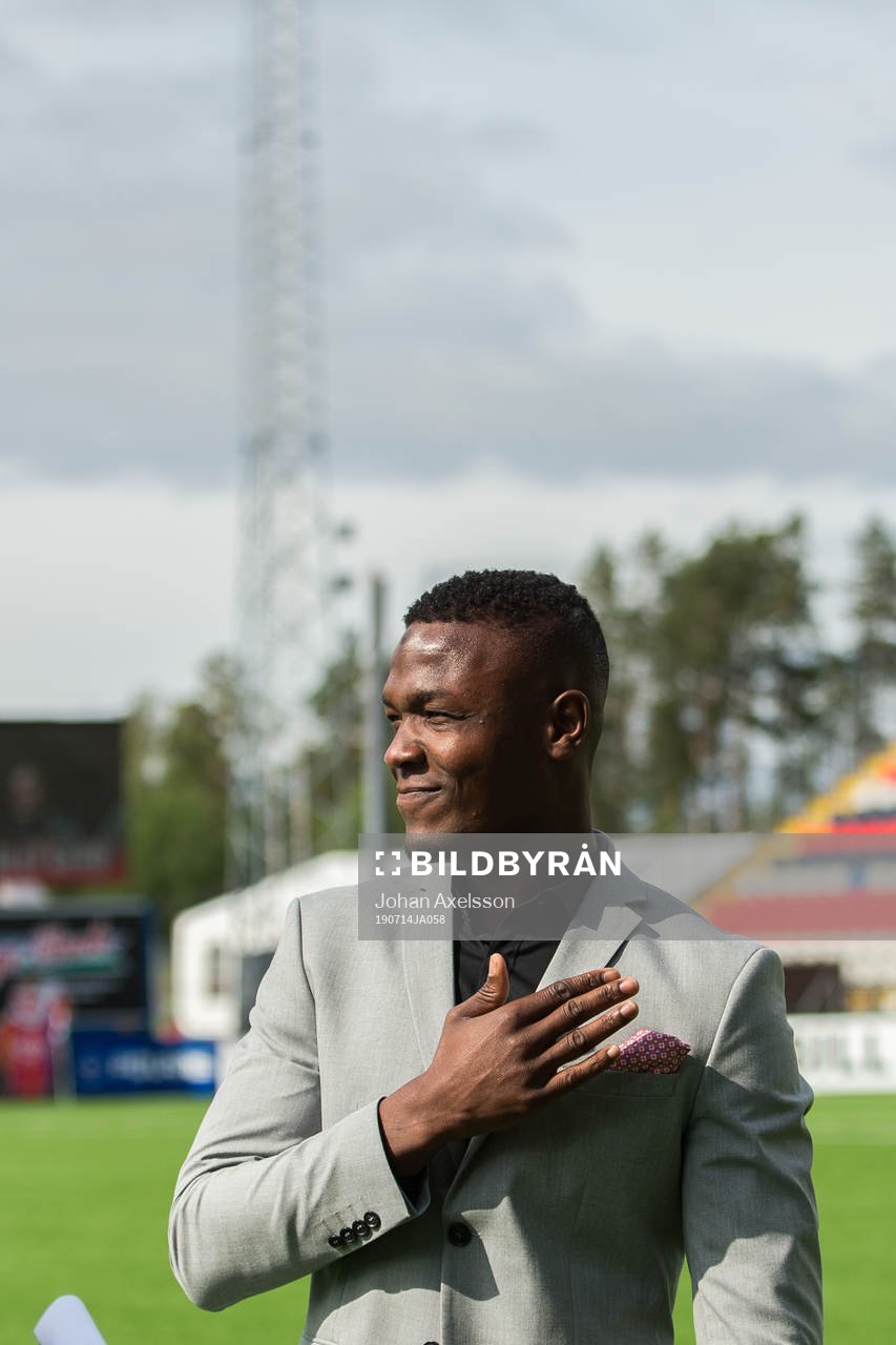 Östersunds Alhaji Gero avtackkas