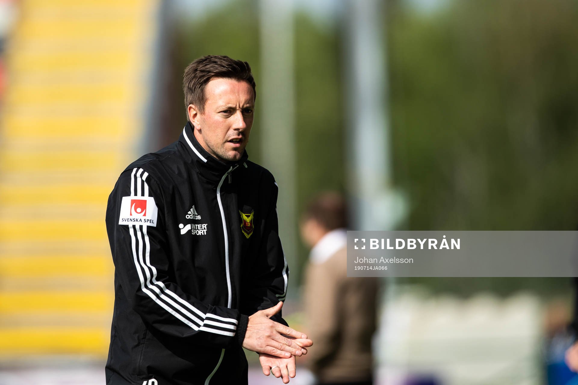 Östersunds tränare Ian Burchnall