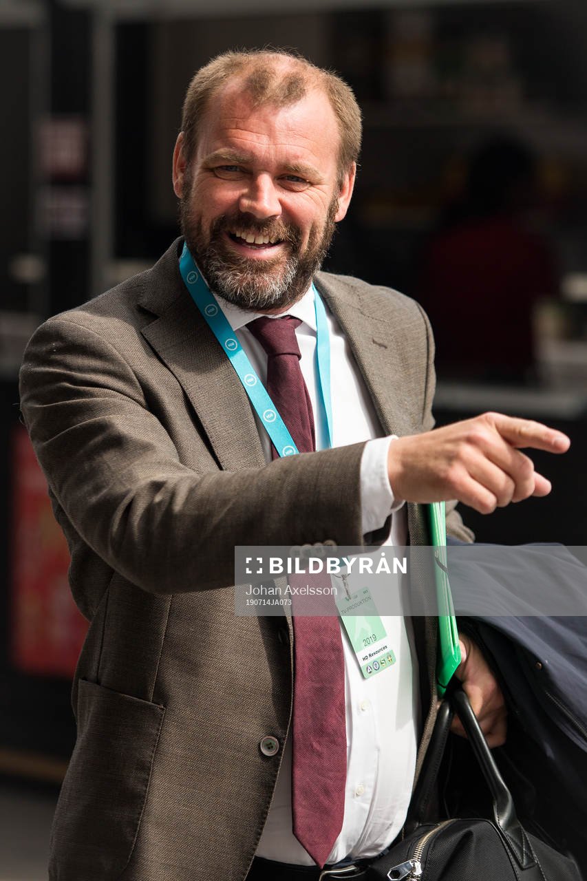 Cmores kommentator Daniel Kristiansson