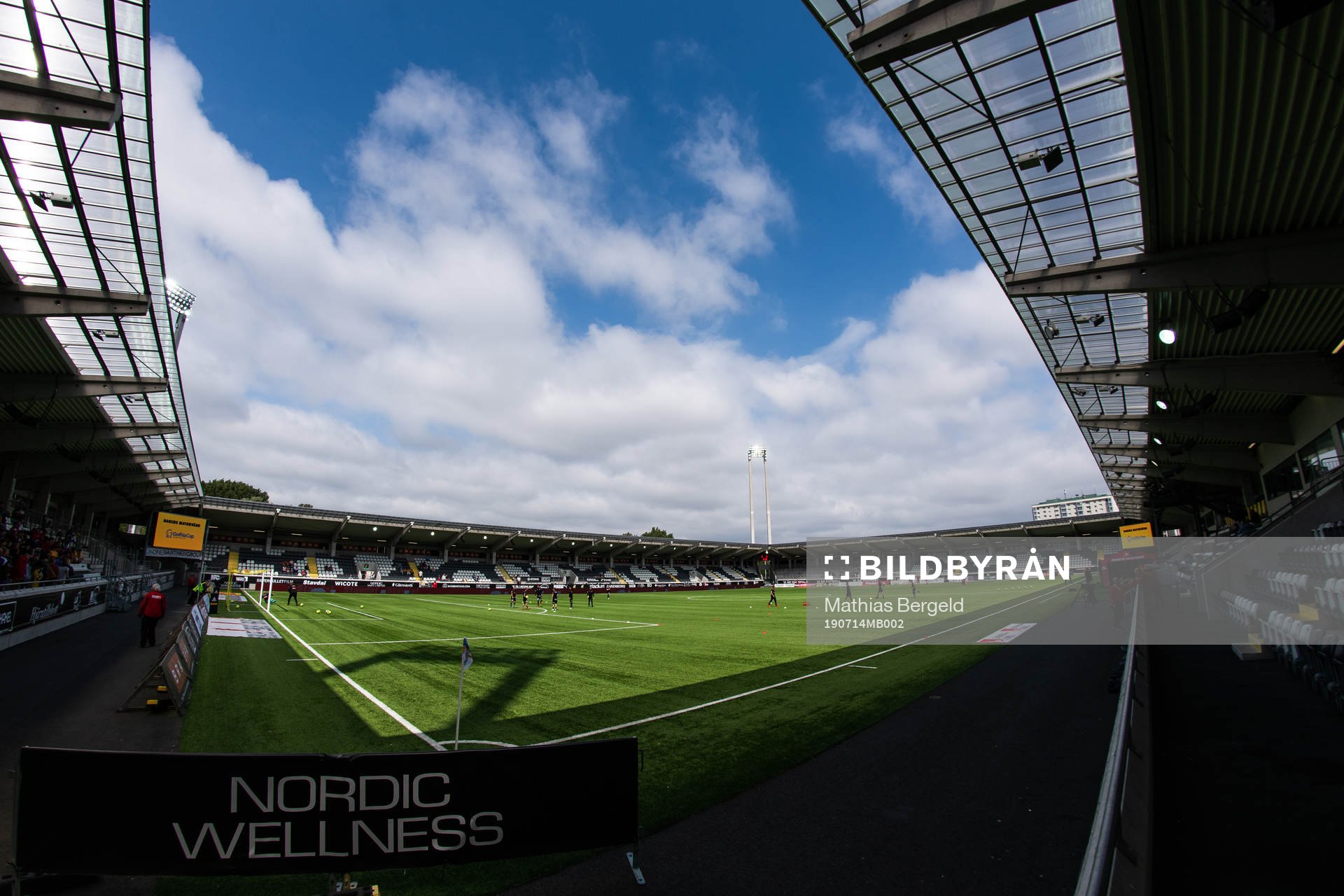 Generell vy över Bravida Arena