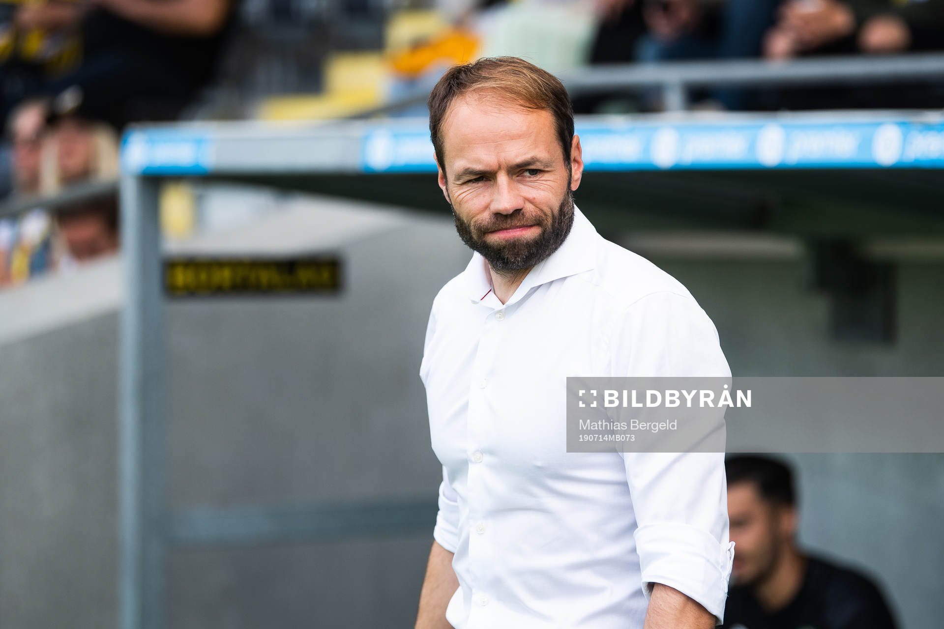 Häckens tränare Andreas Alm