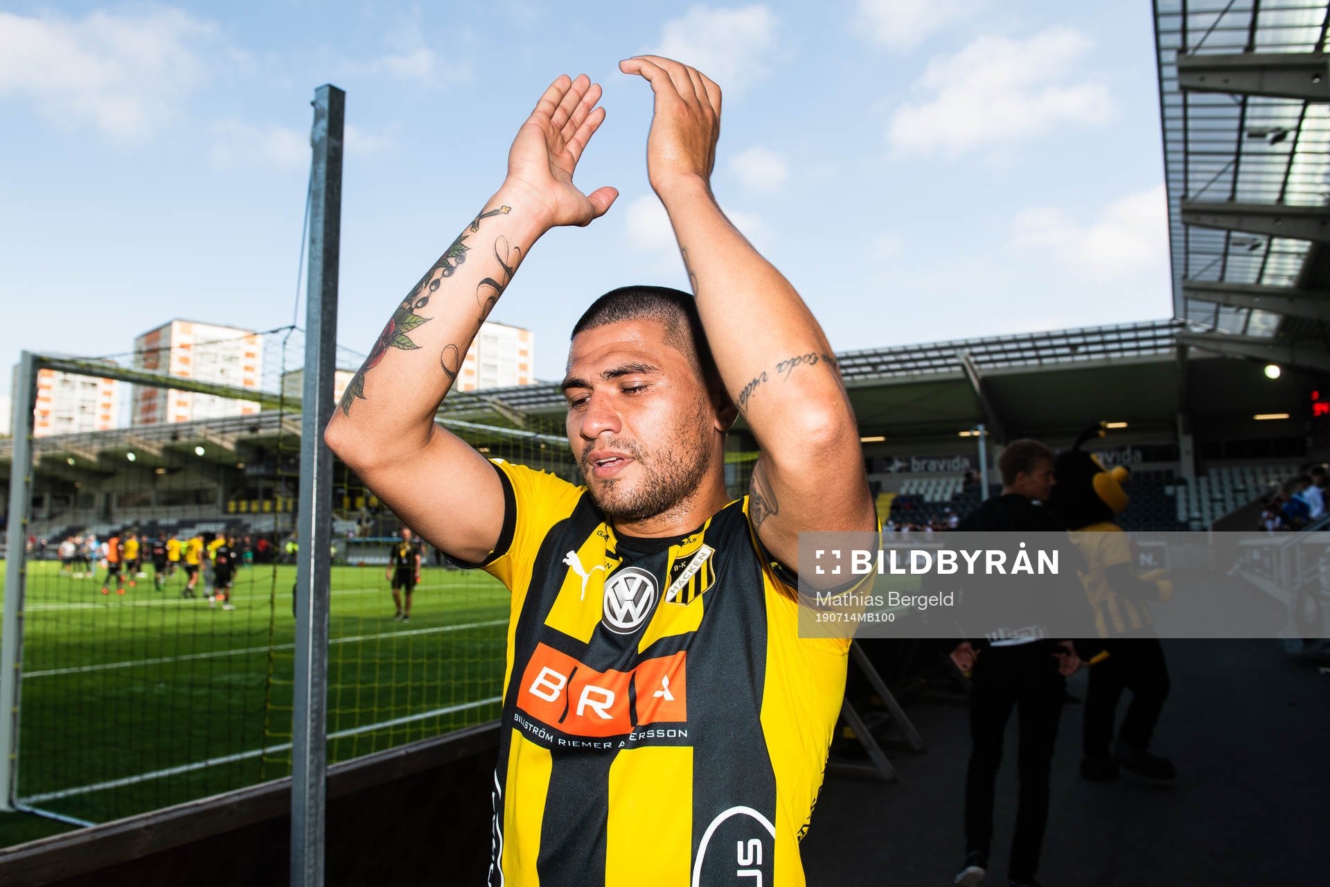 Häckens Paulinho tackar supportrarna