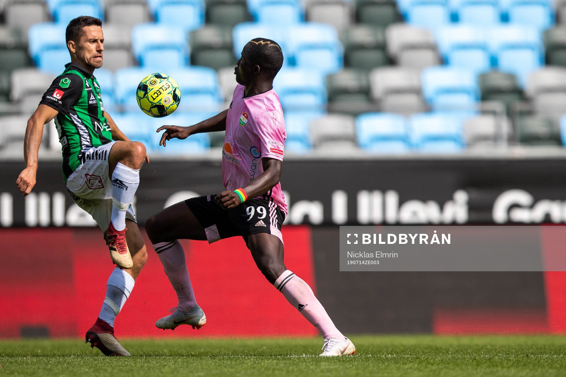 GAIS Predrag Randelovic mot Dalkurds Kerfala Cissoko
