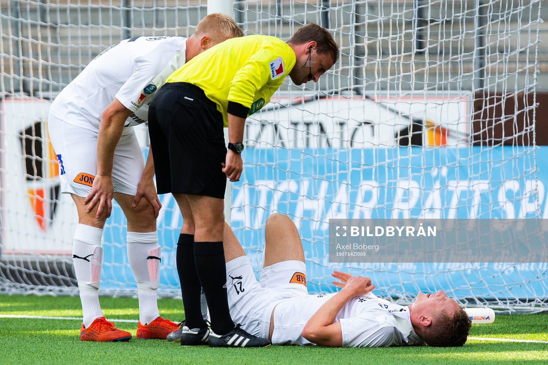 Halmstads Andreas Bengtsson har ont