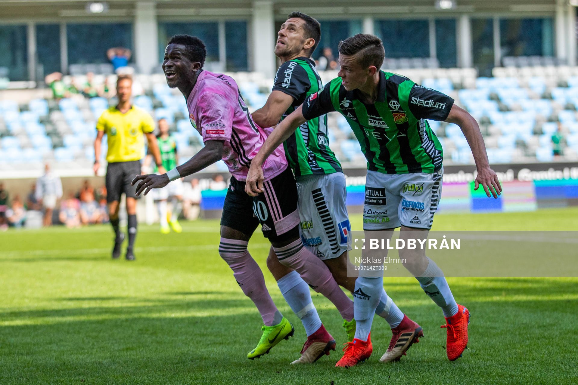 GAIS Predrag Randelovic och Aiden Connor Harvey mot
