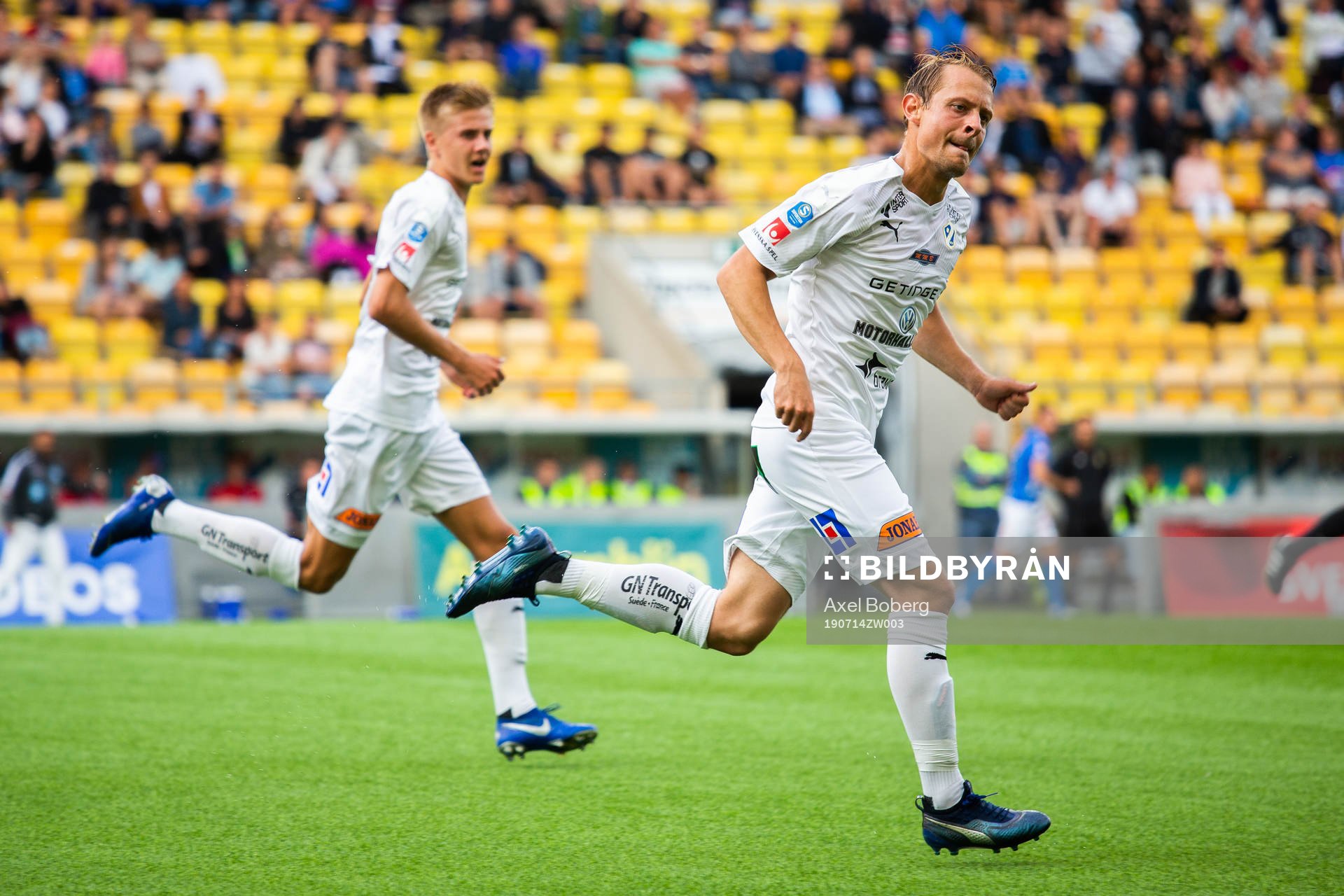 Halmstads Joel Allansson och Erik Ahlstrand