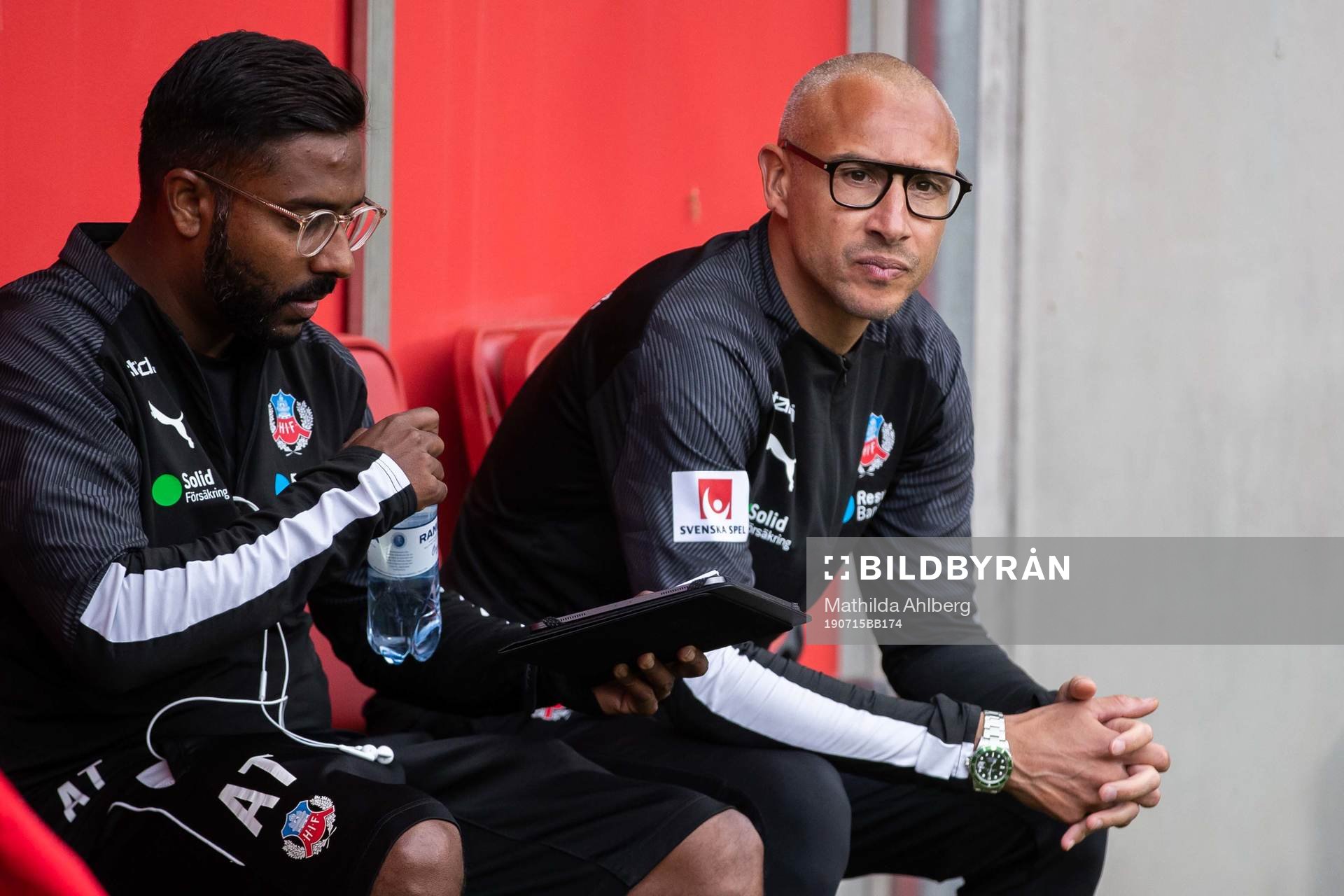 Helsingborgs tränare Henrik Larsson