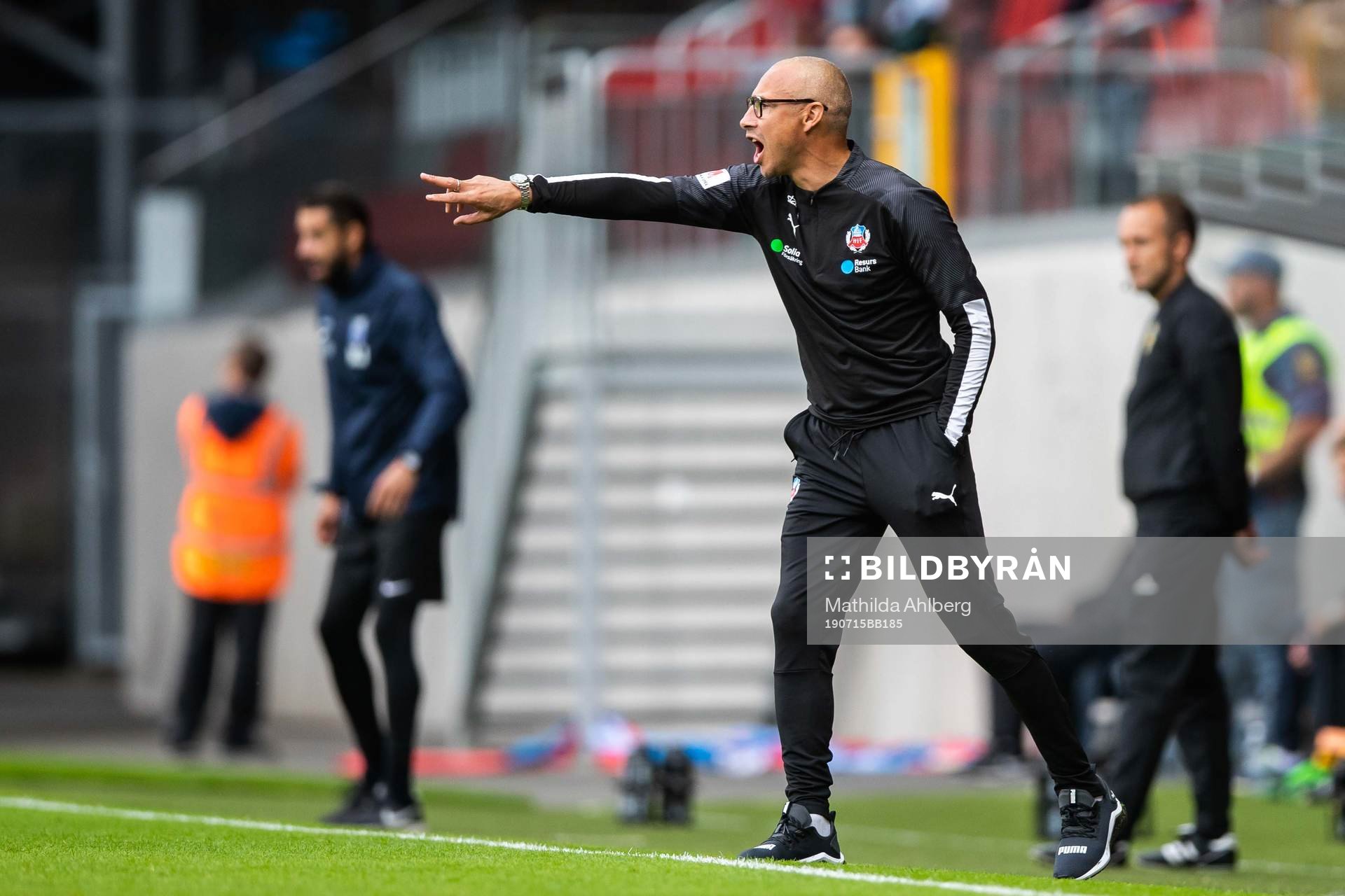 Helsingborgs tränare Henrik Larsson
