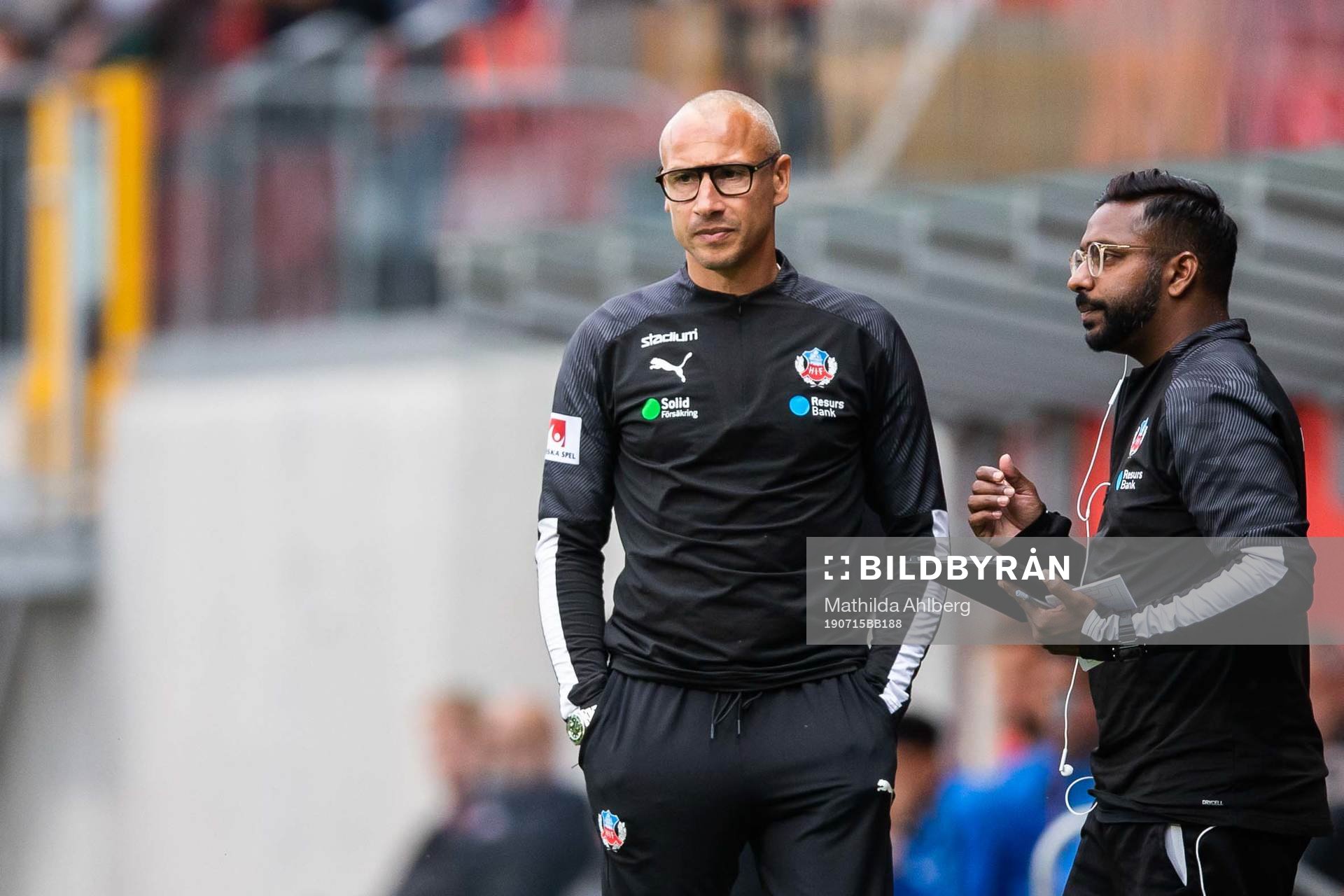 Helsingborgs tränare Henrik Larsson