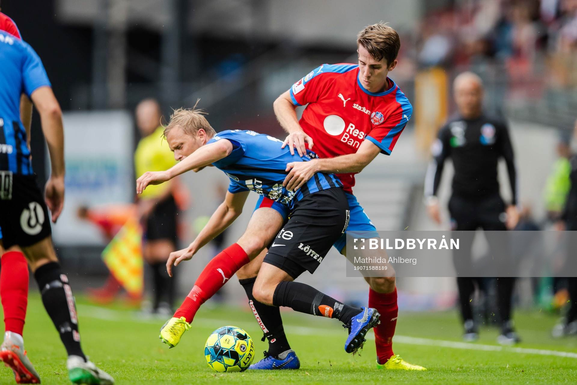 Sirius Christer Gustafsson och Helsingborgs Adam Eriksson