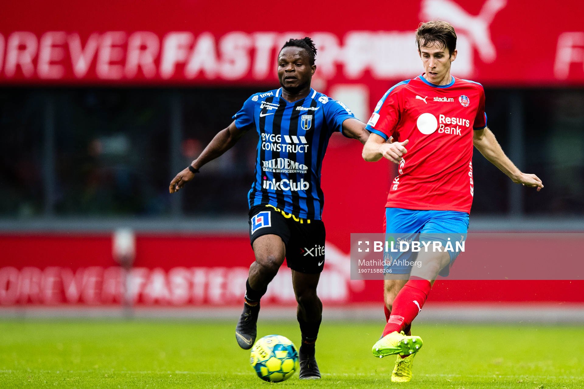 Sirius Henry Offia och Helsingborgs Adam Eriksson