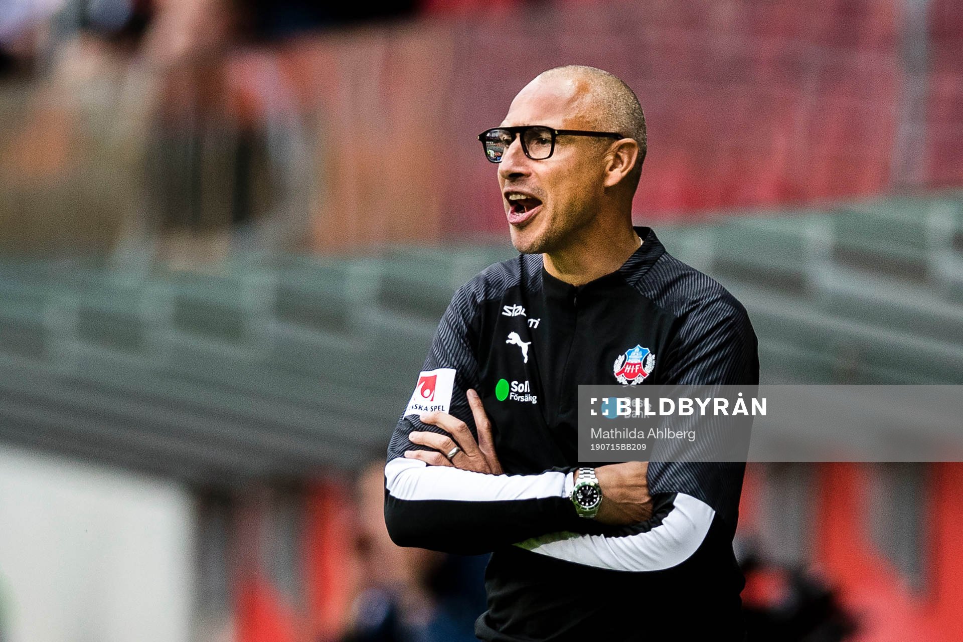 Helsingborgs tränare Henrik Larsson