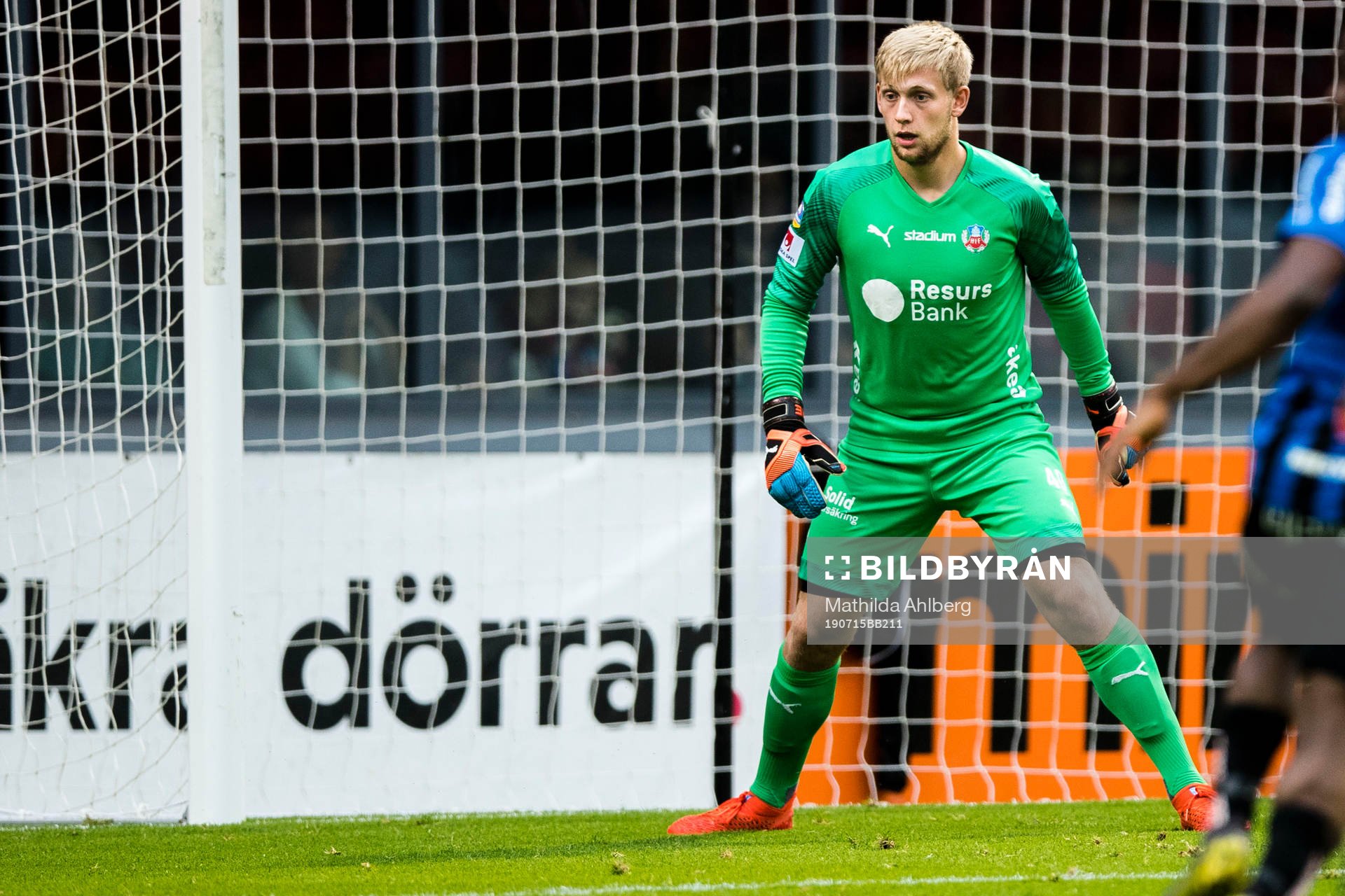 Helsingborgs målvakt Ian Pettersson