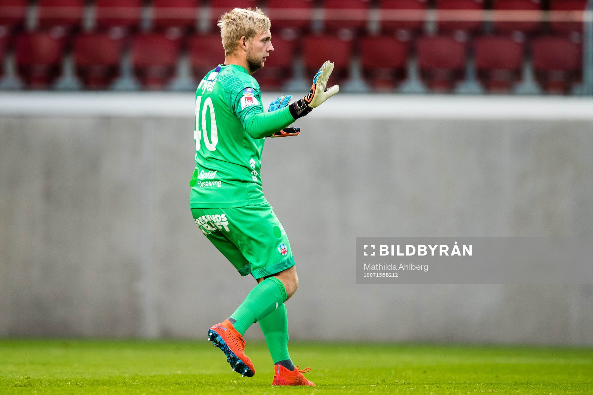 Helsingborgs målvakt Ian Pettersson