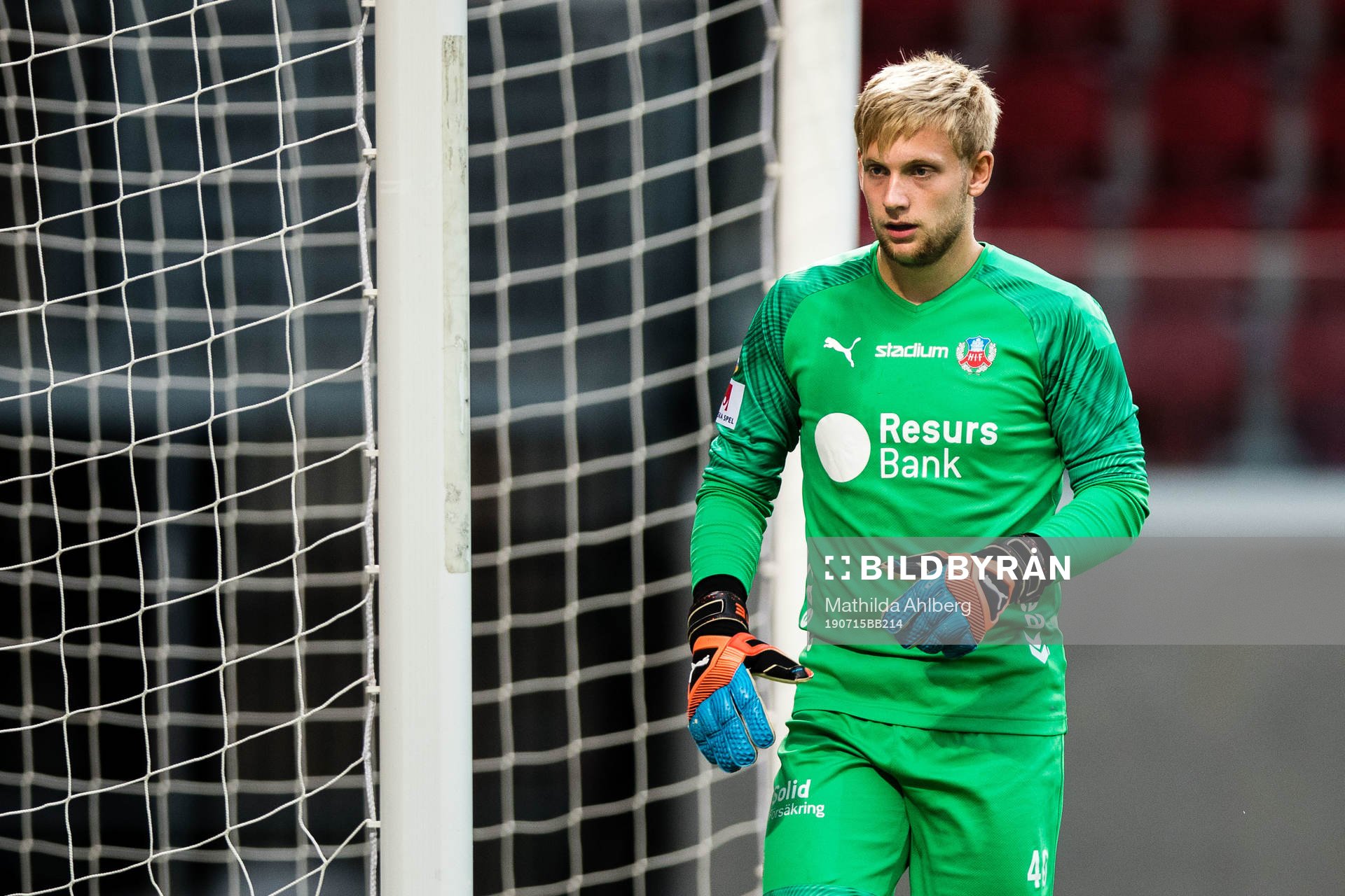 Helsingborgs målvakt Ian Pettersson