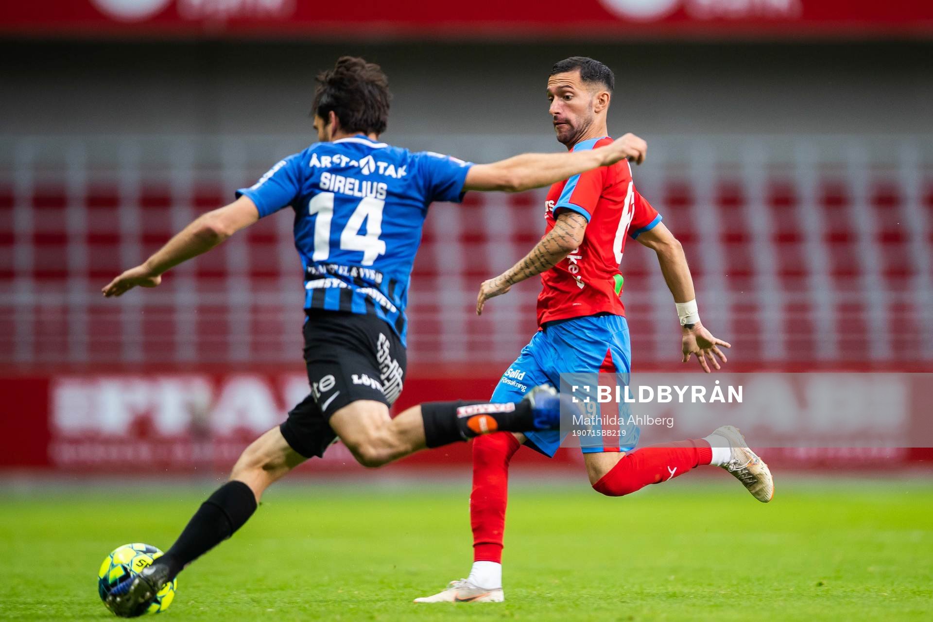 Sirius Ian Sirelius och Helsingborgs David Boysen