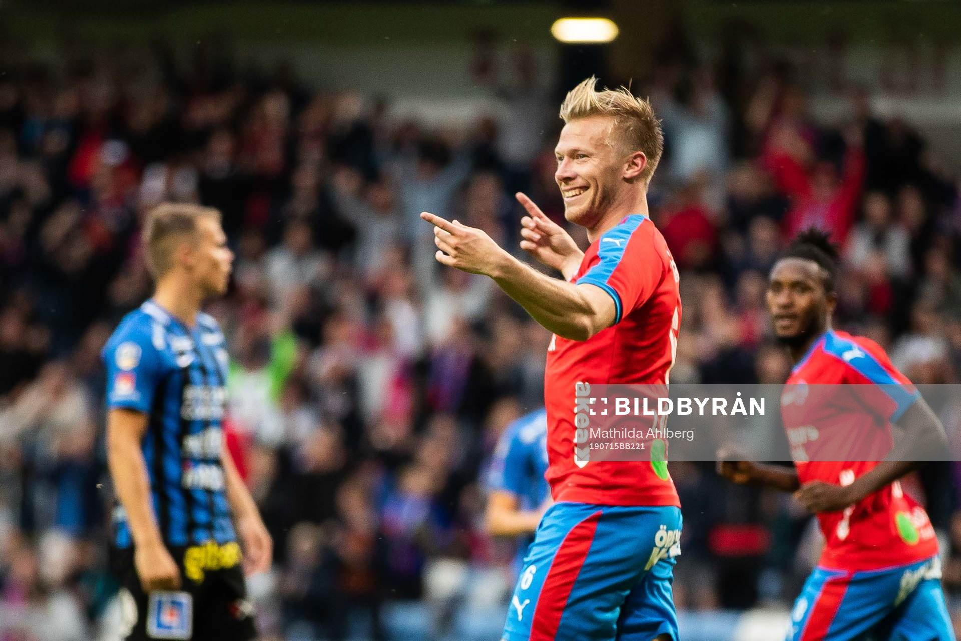 Helsingborgs Andreas Landgren jublar