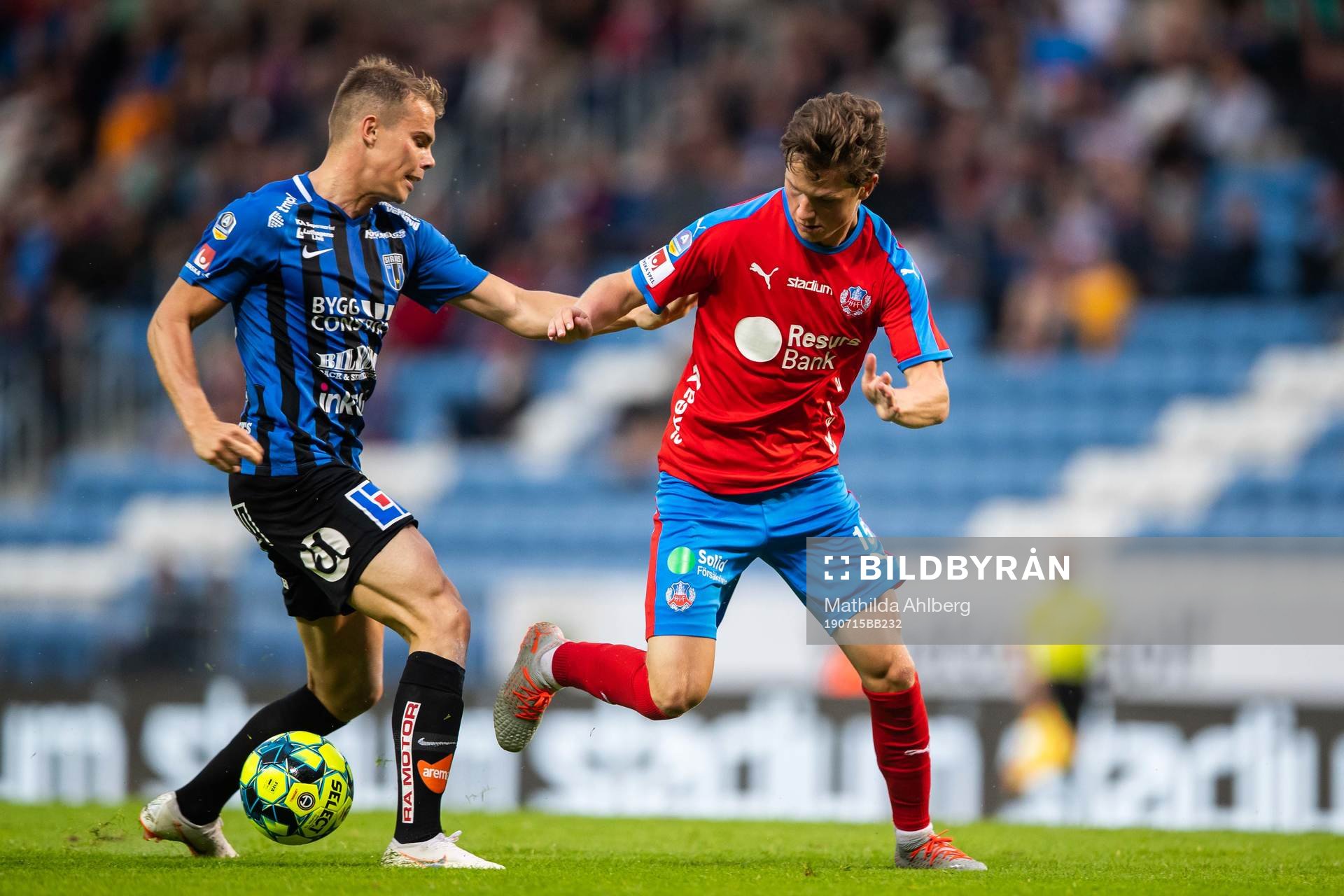 Sirius Elias Andersson och Helsingborgs Max Svensson