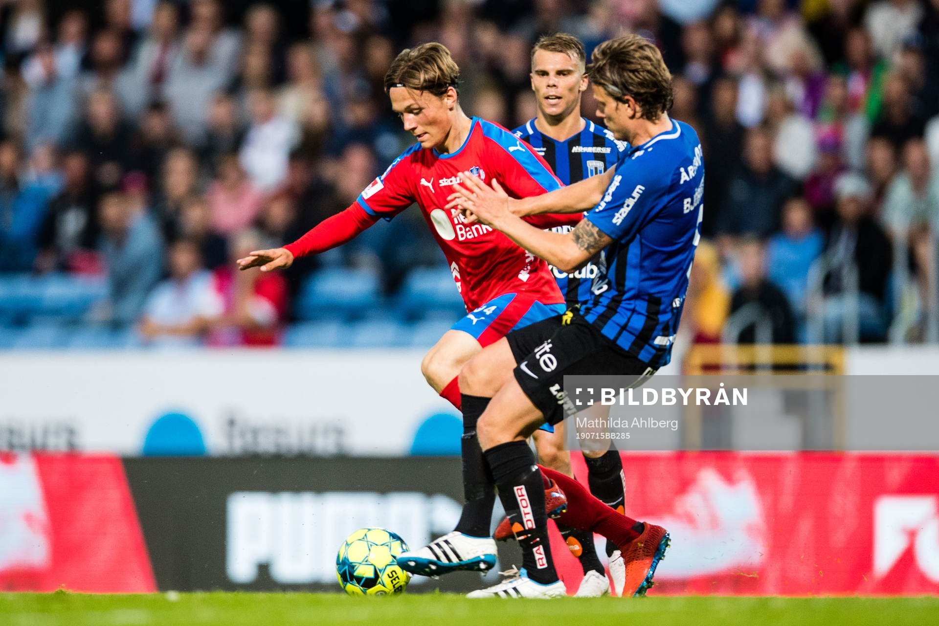 Helsingborgs Filip Sjöberg och Sirius Tim Björkström