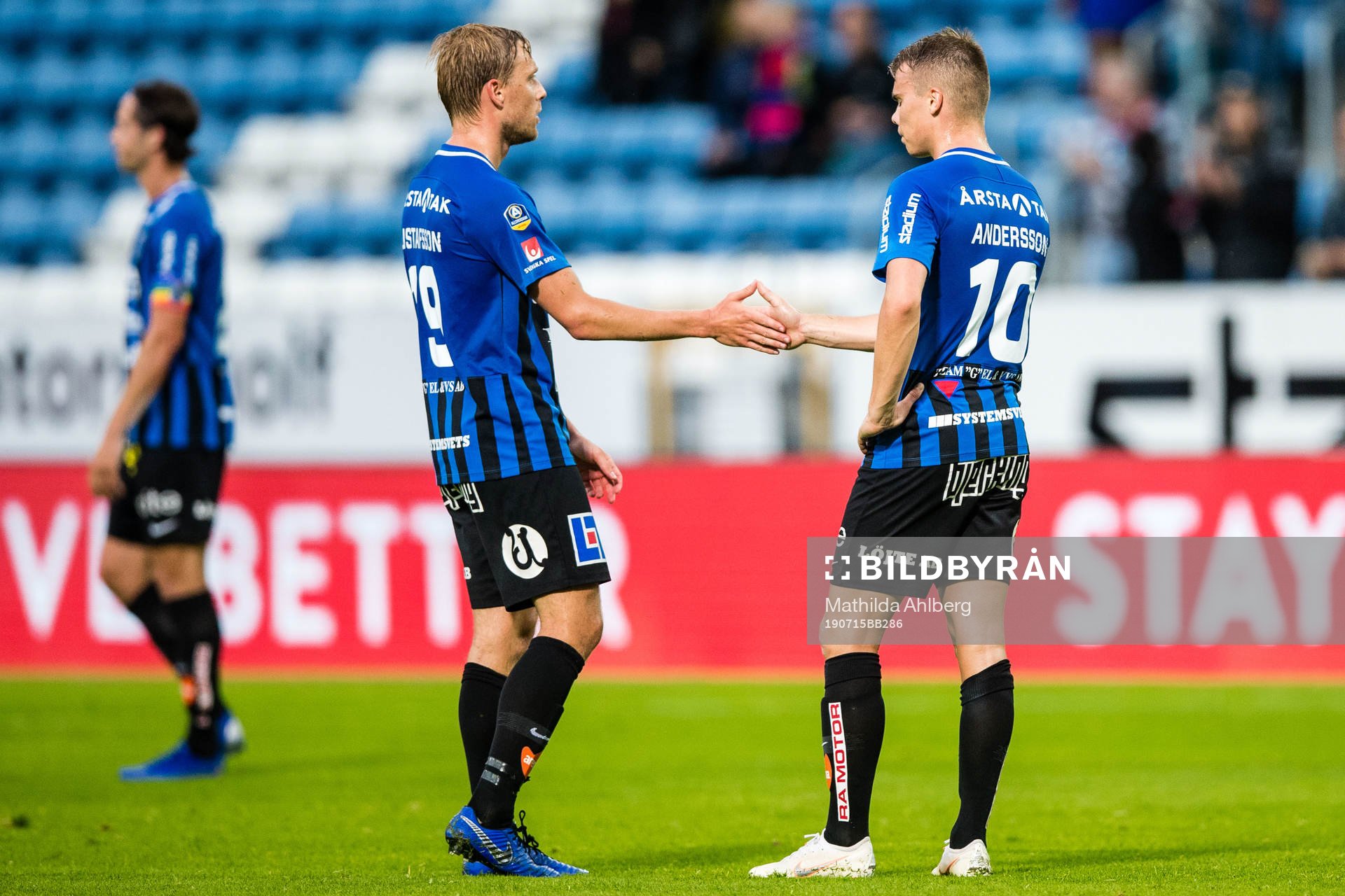 Sirius Christer Gustafsson och Elias Andersson deppar