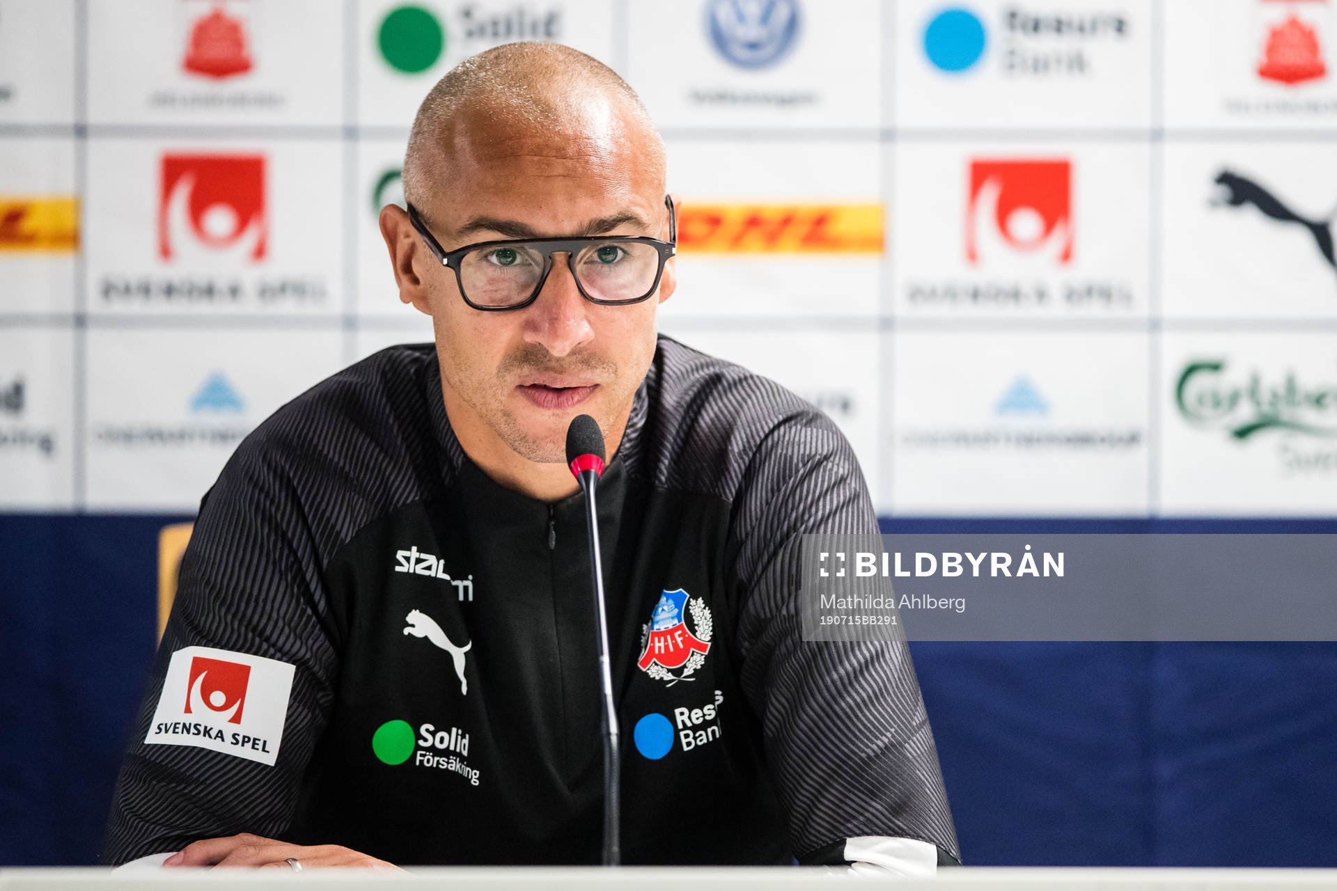 Helsingborgs tränare Henrik Larsson