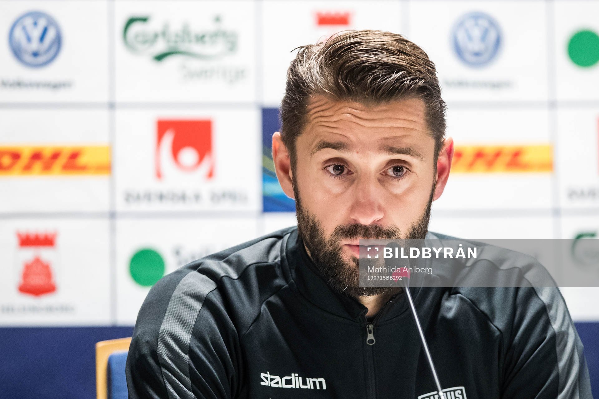 Sirius tränare Mirza Jelecak