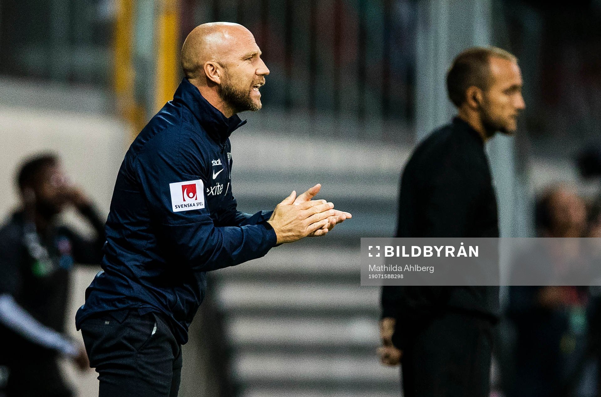 Sirius tränare Henrik Rydström