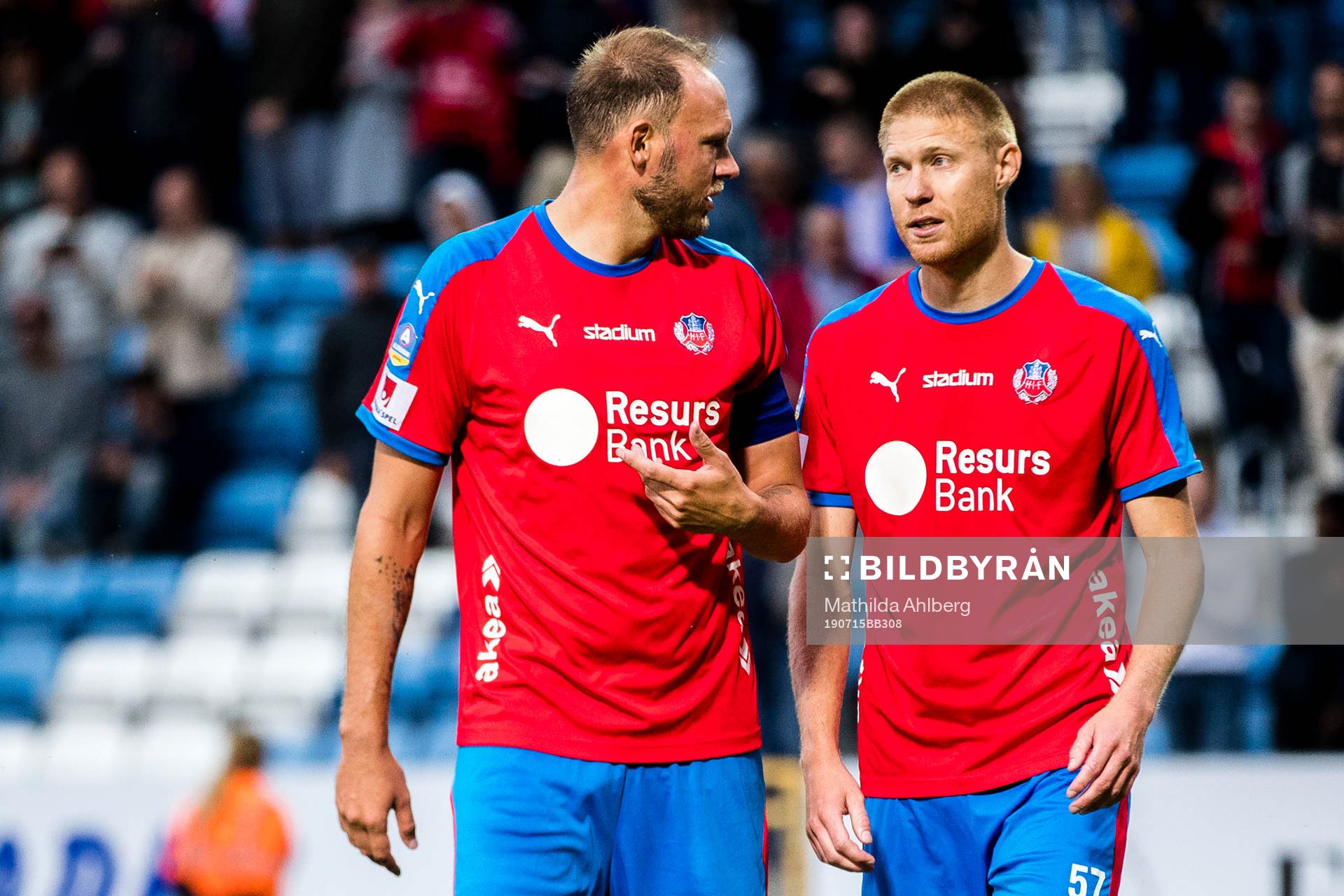 Helsingborgs Andreas Granqvist och Markus Holgersson