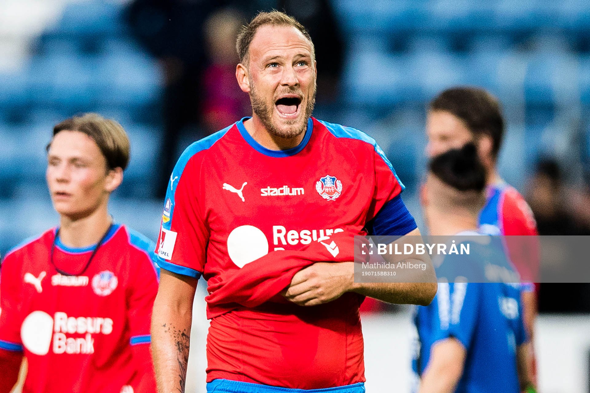 Helsingborgs Andreas Granqvist jublar
