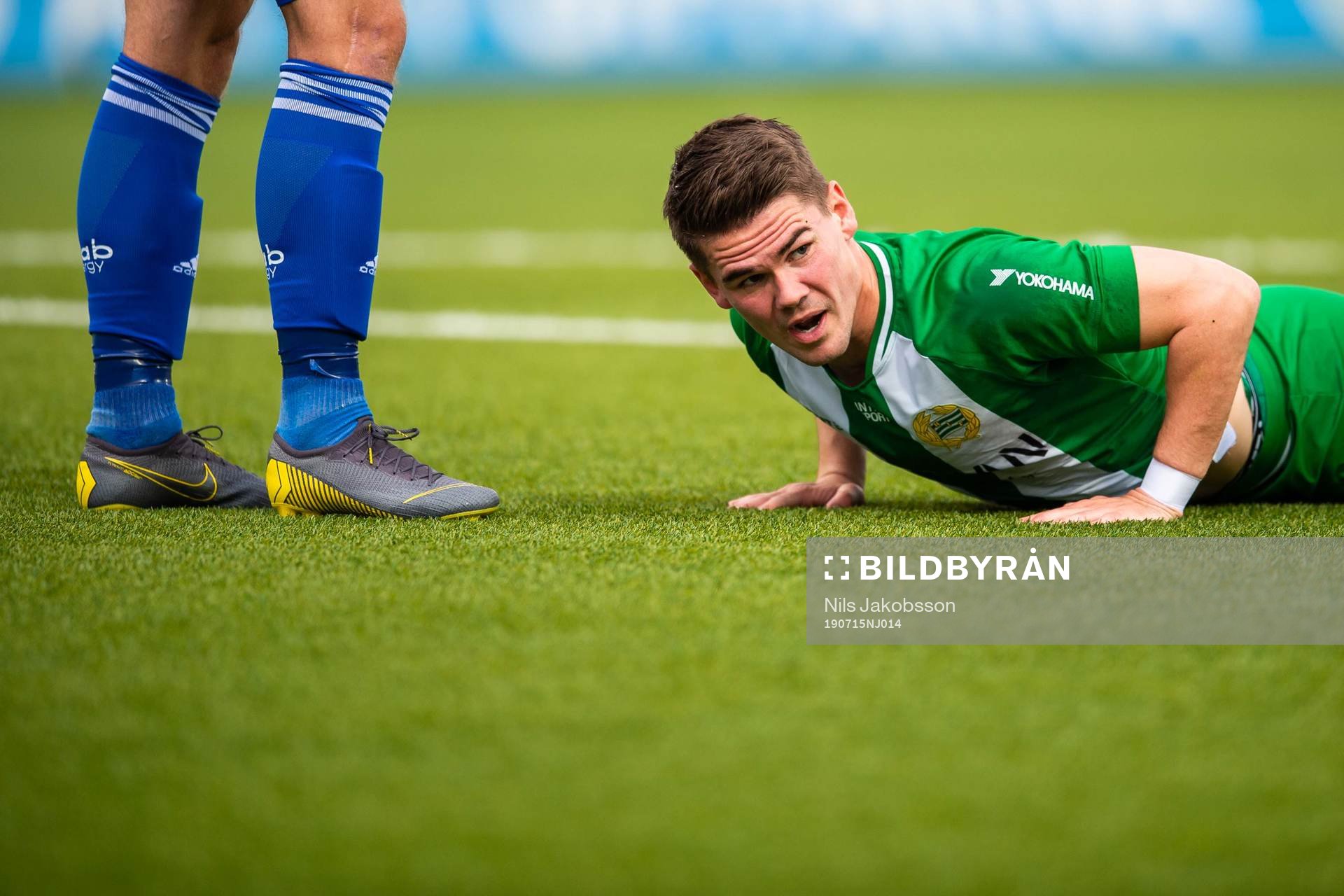 Hammarbys Vidar Örn Kjartansson deppar