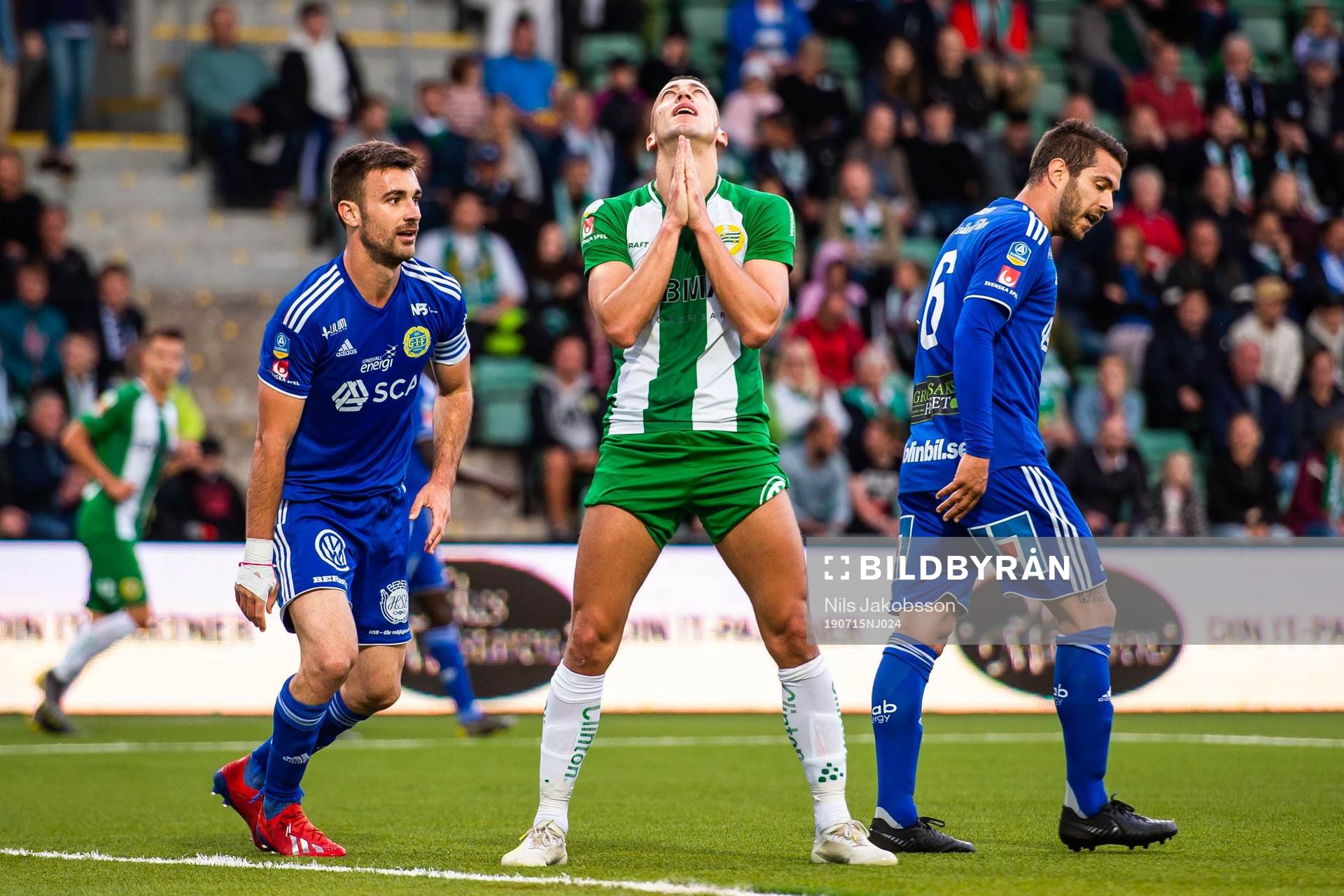 Hammarbys Nikola Djurdjic deppar