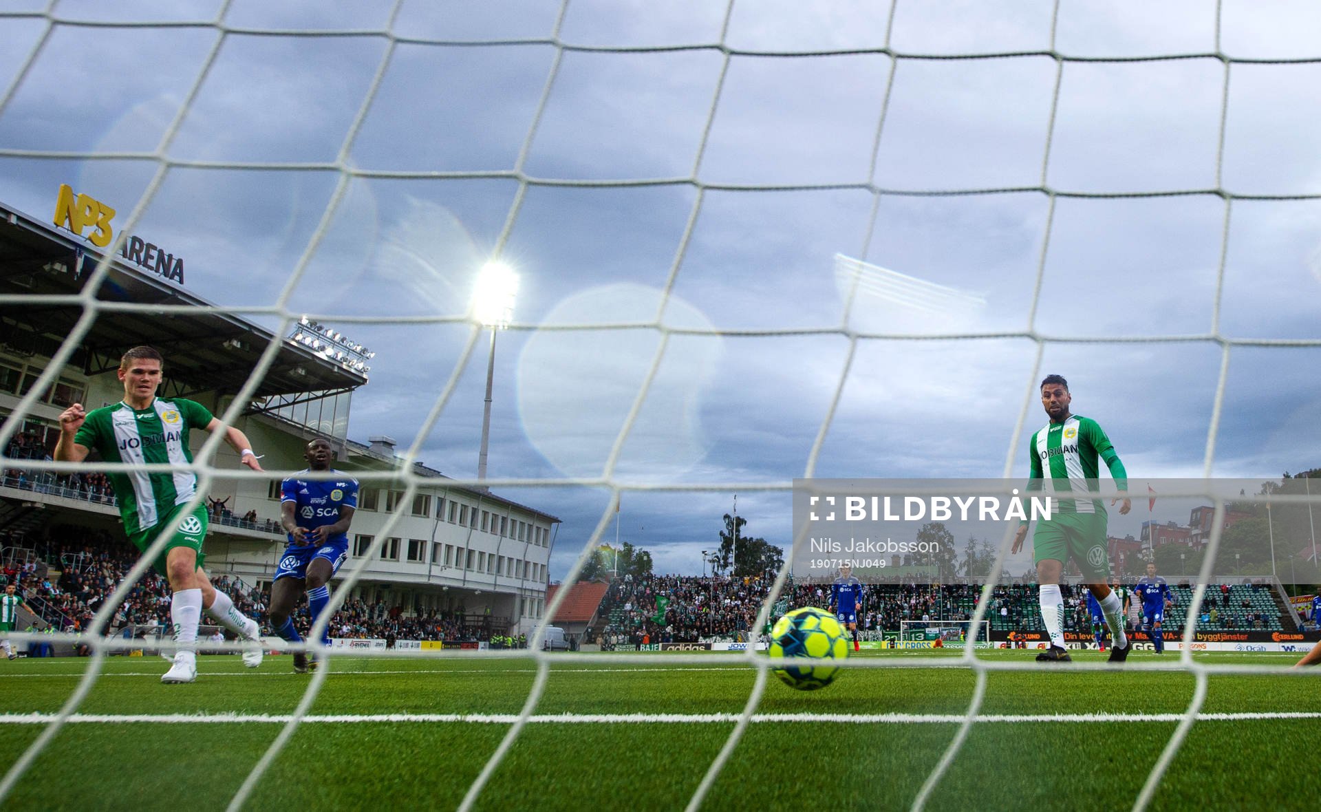 Hammarbys Vidar Örn Kjartansson gör 2-3